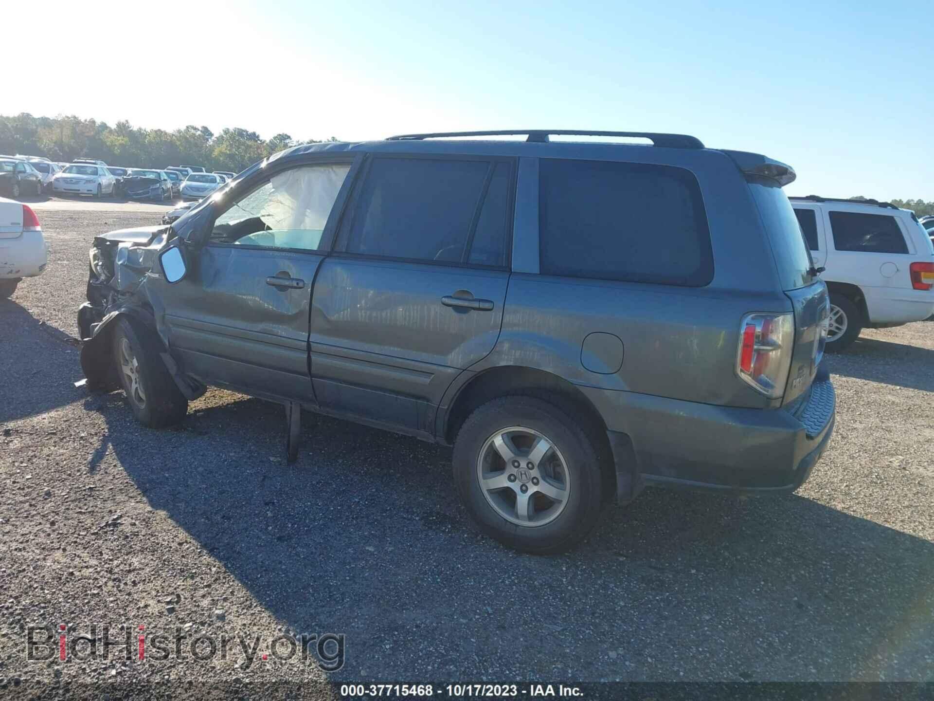 2007 HONDA PILOT - VIN: 5FNYF28487B031996 - Фото 3