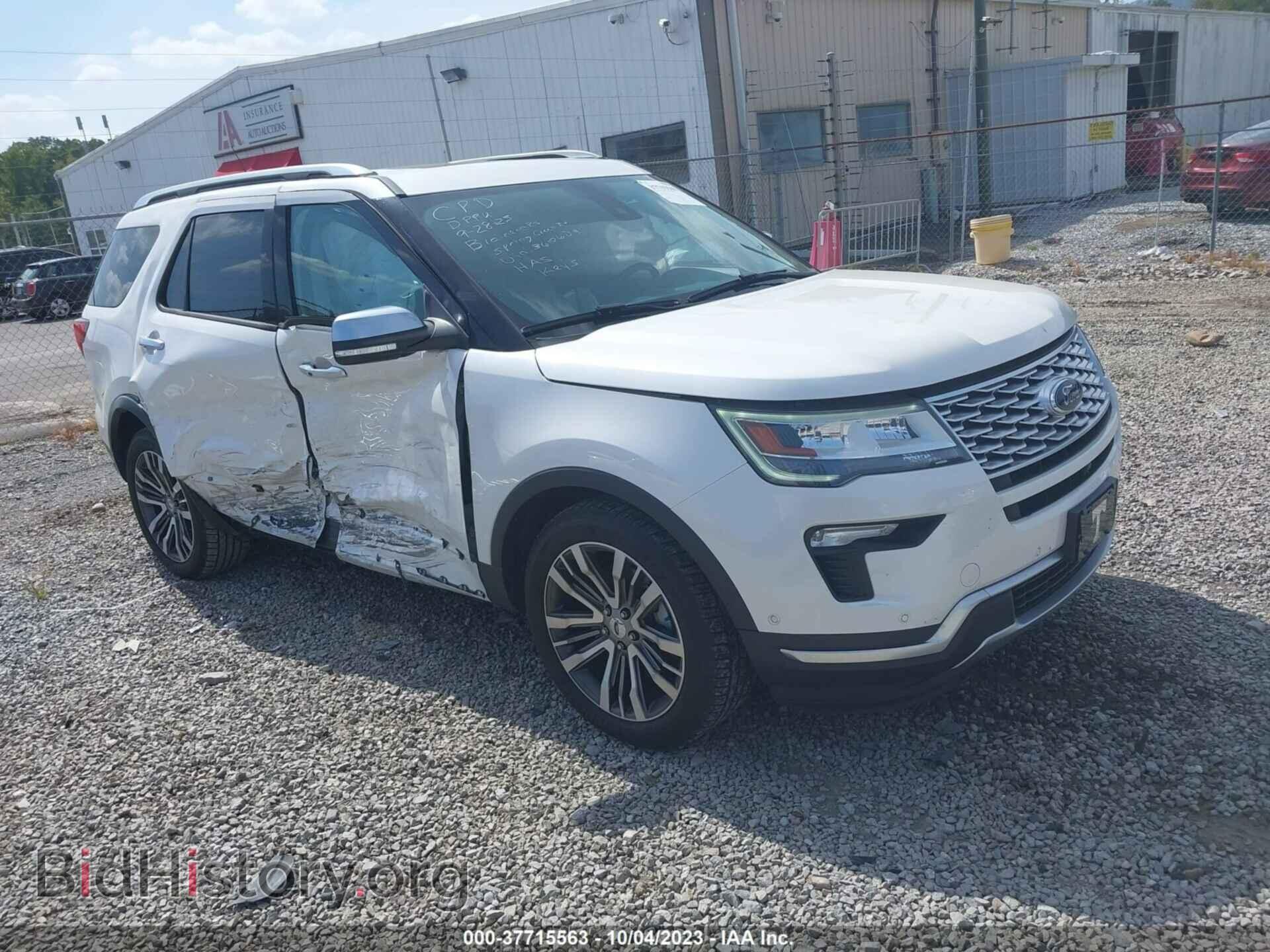 Фотография 1FM5K8HT3JGB62609 - FORD EXPLORER 2018