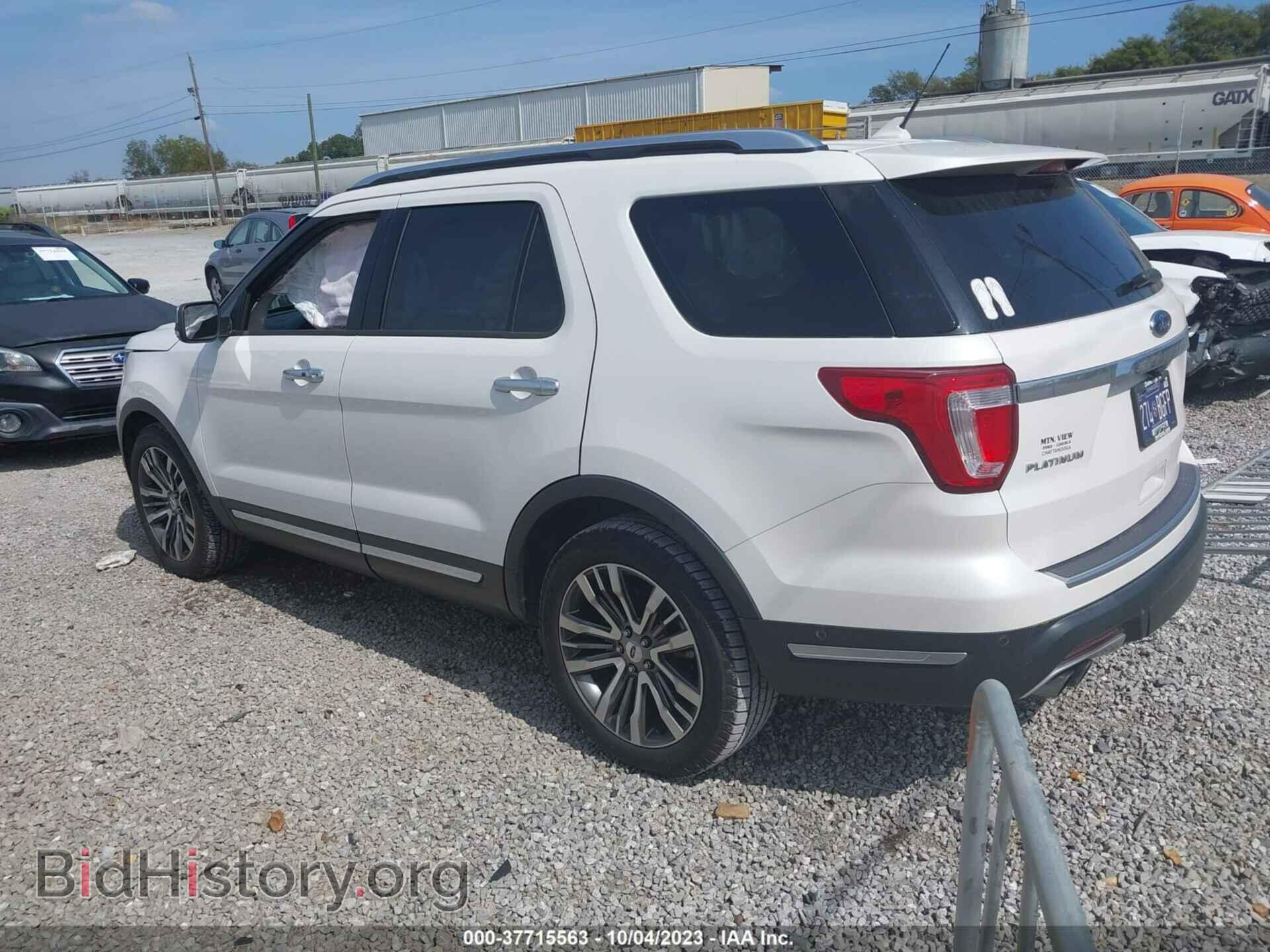 2018 FORD EXPLORER - VIN: 1FM5K8HT3JGB62609 - Фото 3