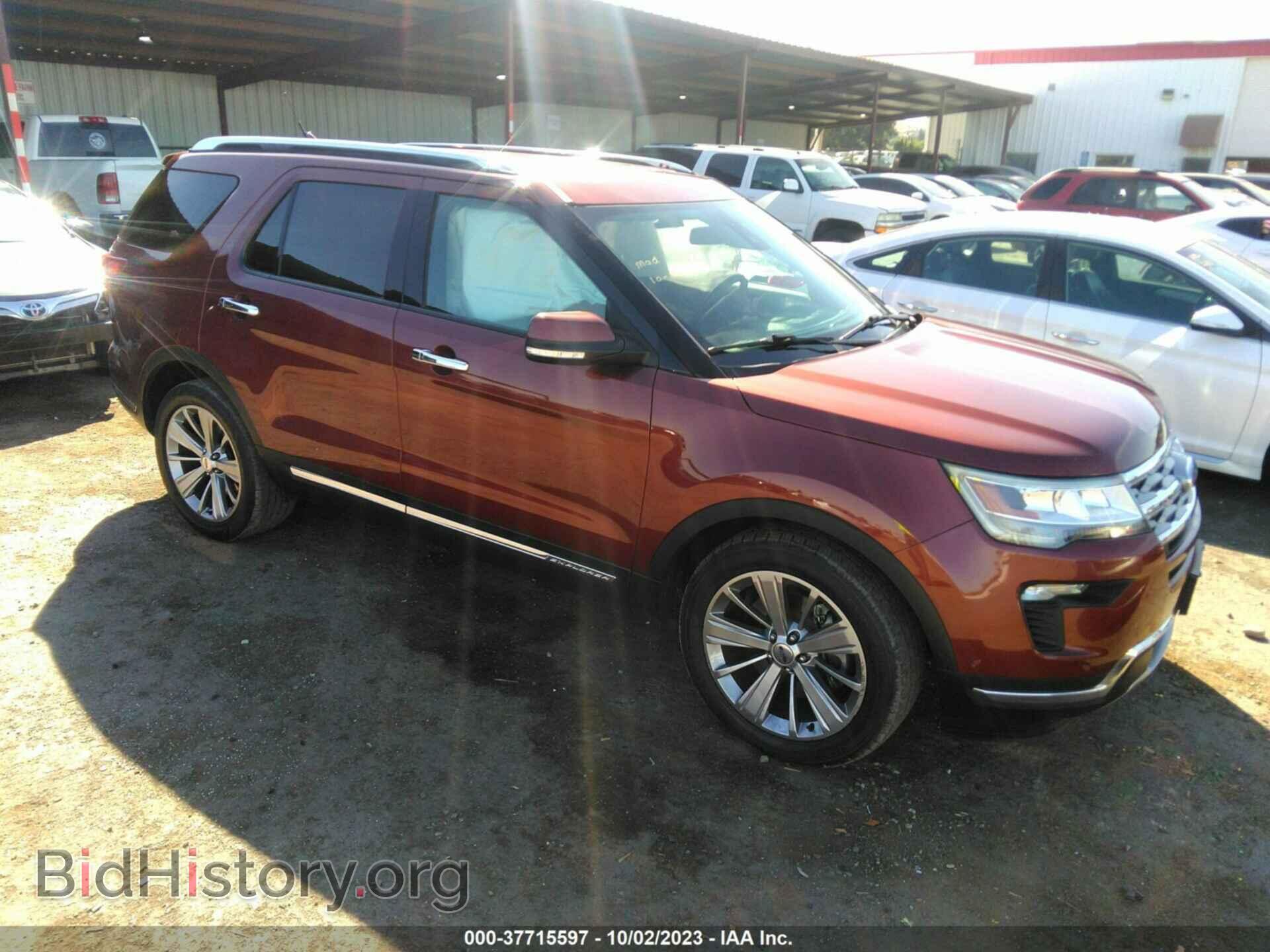 Фотография 1FM5K7FH6JGB35168 - FORD EXPLORER 2018
