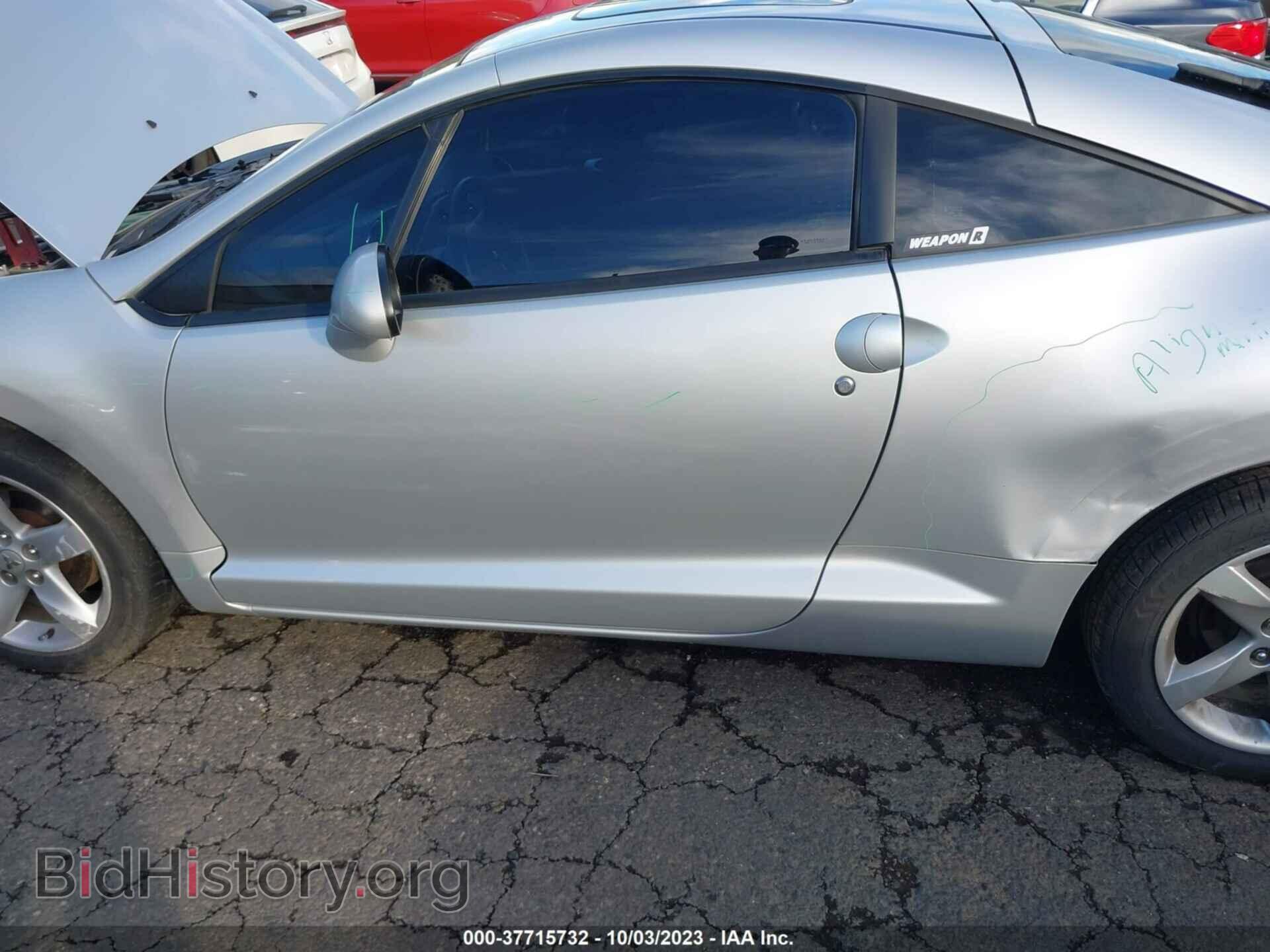 2007 MITSUBISHI ECLIPSE - VIN: 4A3AK24F07E025872 - Фото 6