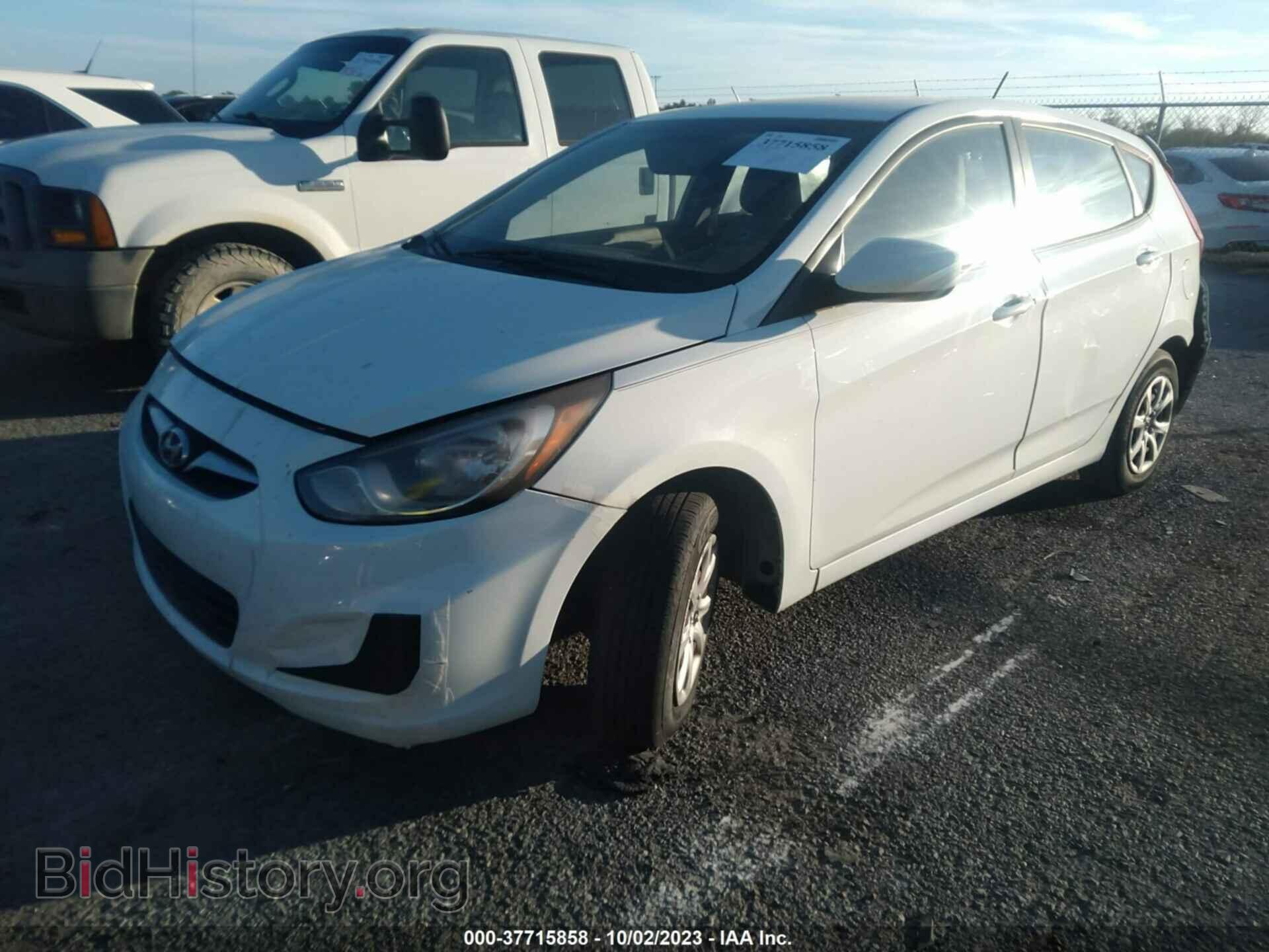 2012 HYUNDAI ACCENT - VIN: KMHCT5AE3CU031232 - Фото 2