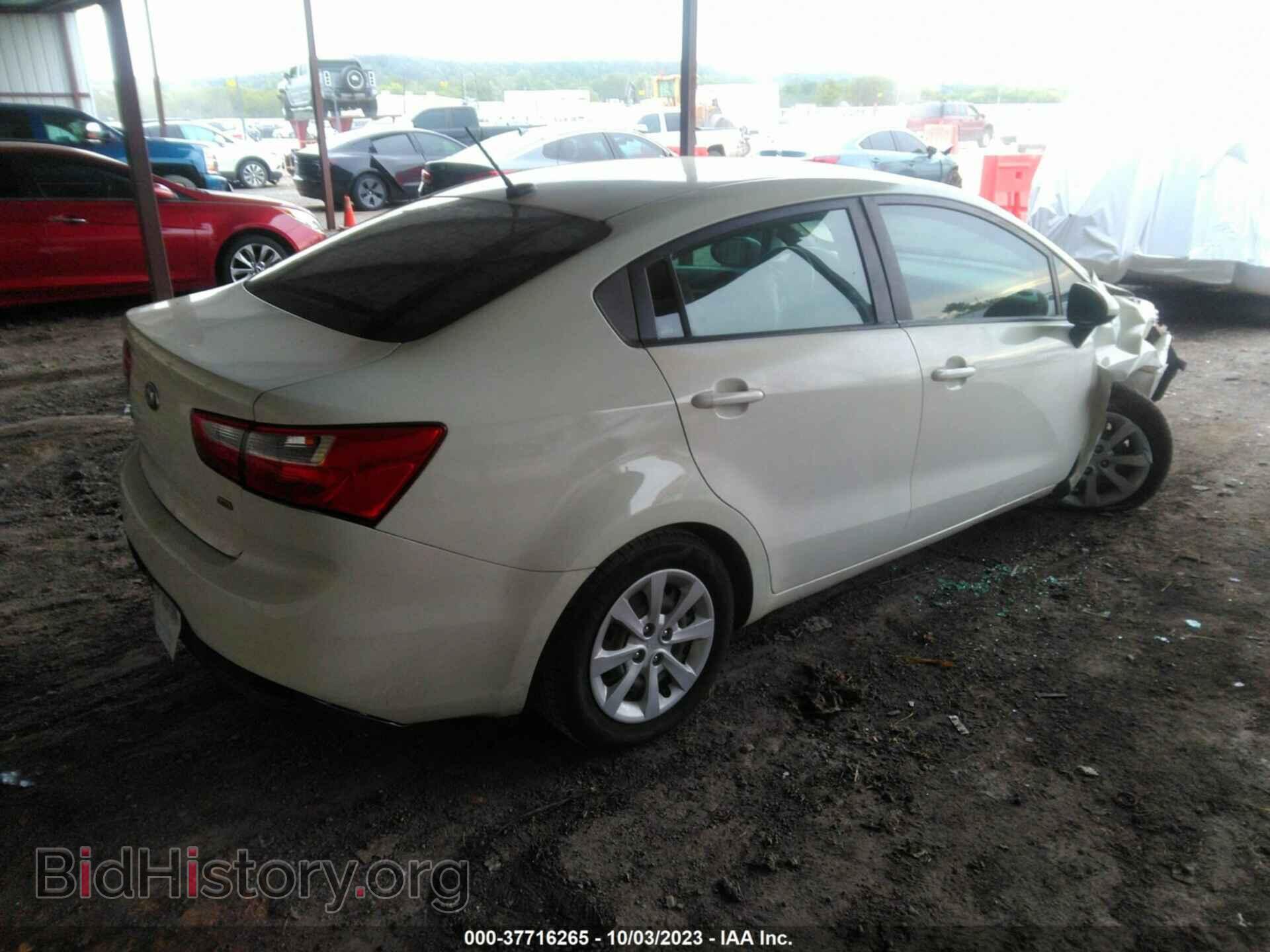 2015 KIA RIO - VIN: KNADM4A30F6460655 - Фото 4