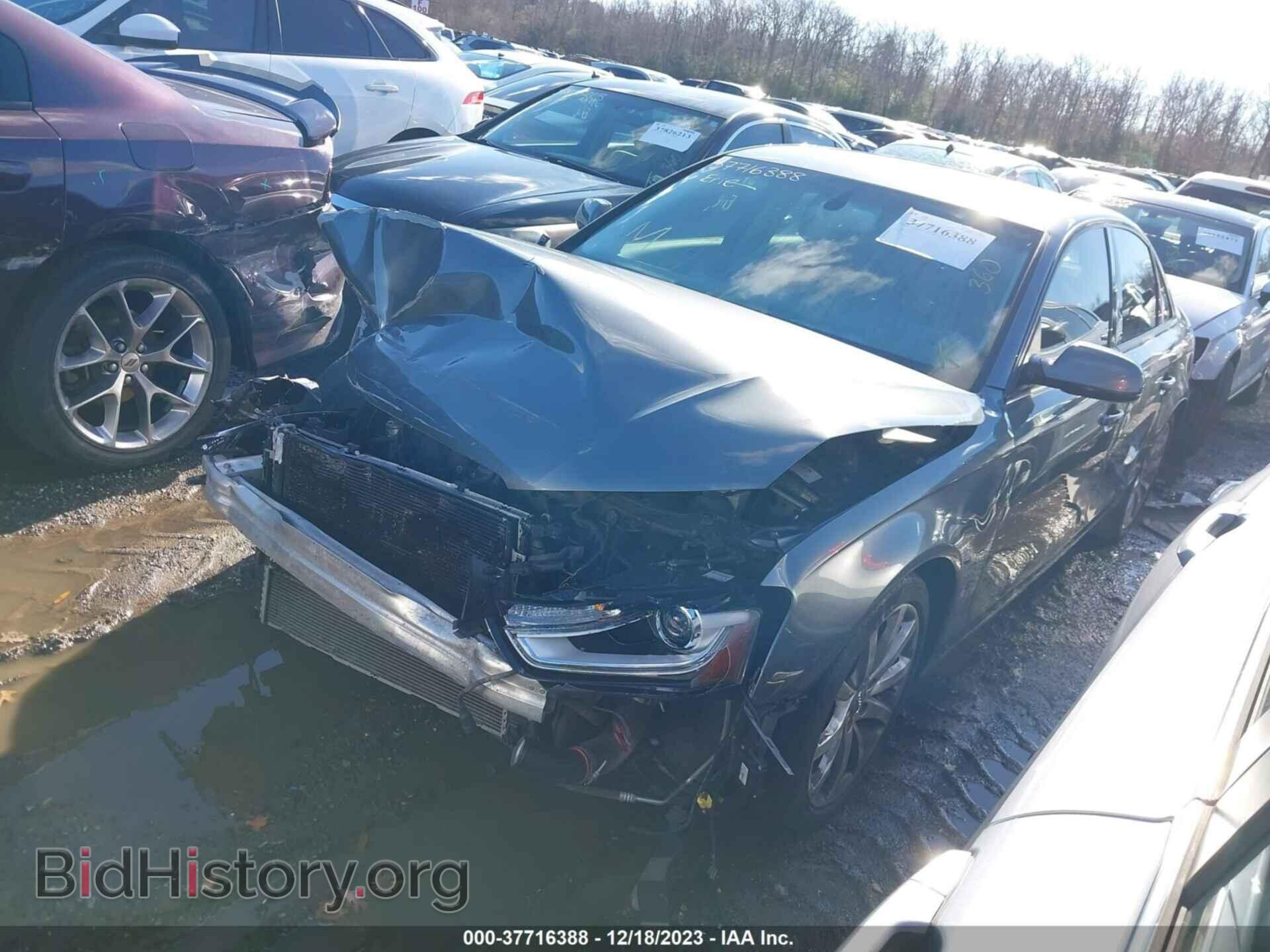 2013 AUDI A4 - VIN: WAUFFAFL5DN039320 - Фото 2