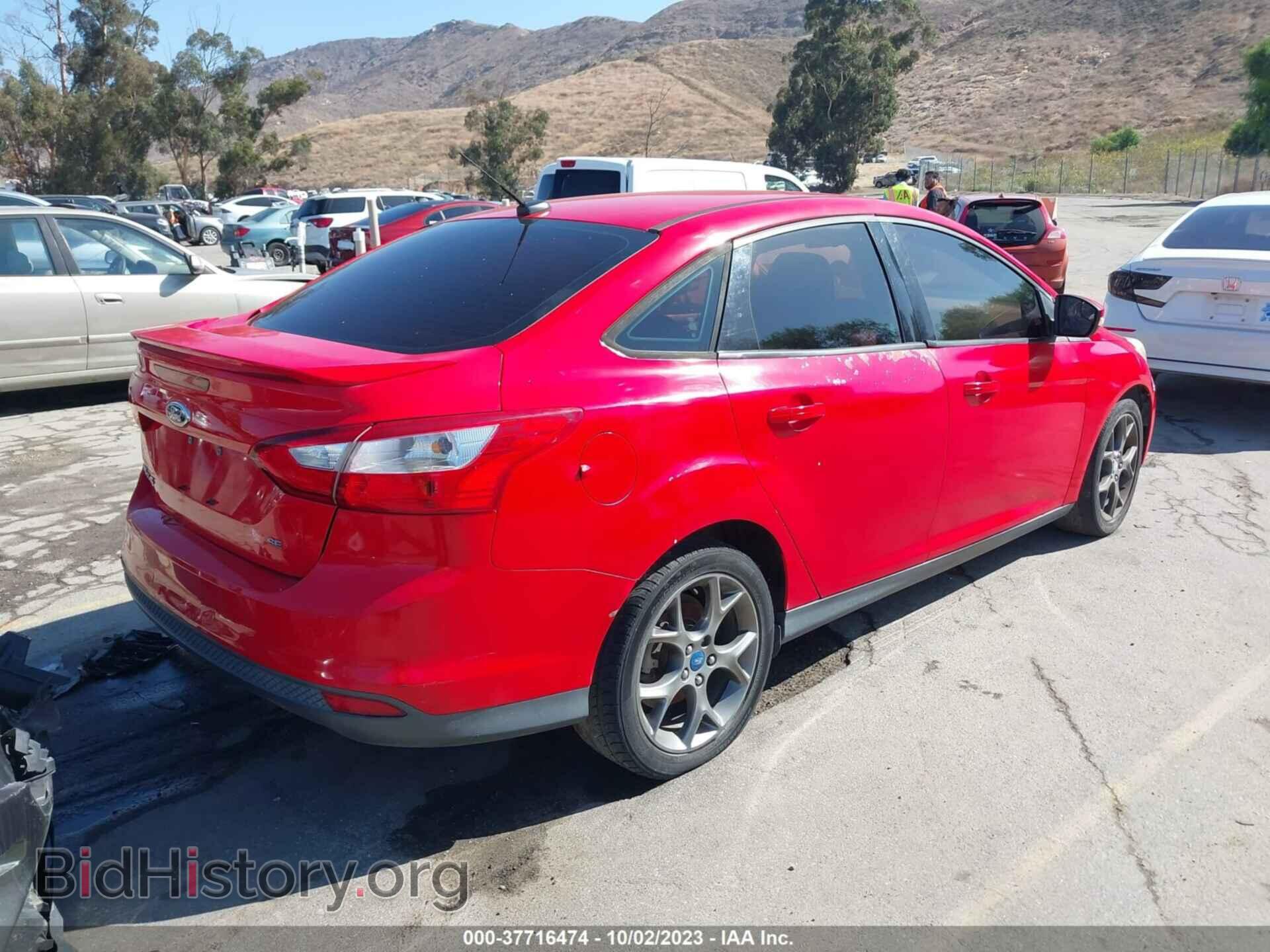 2013 FORD FOCUS - VIN: 1FADP3F22DL271918 - Фото 4