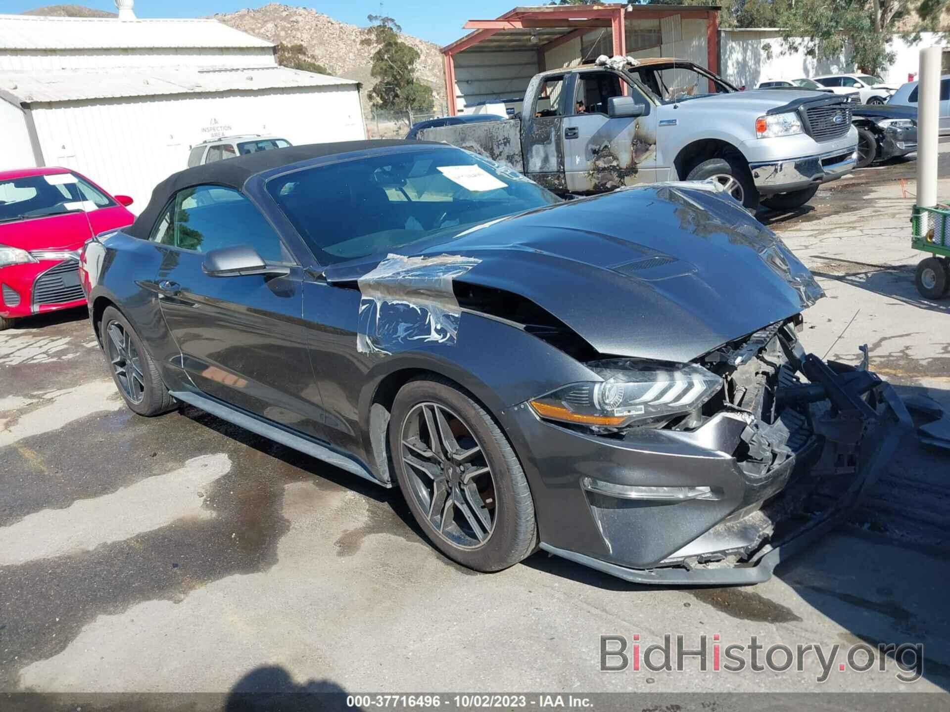 Photo 1FATP8UH4J5155099 - FORD MUSTANG 2018