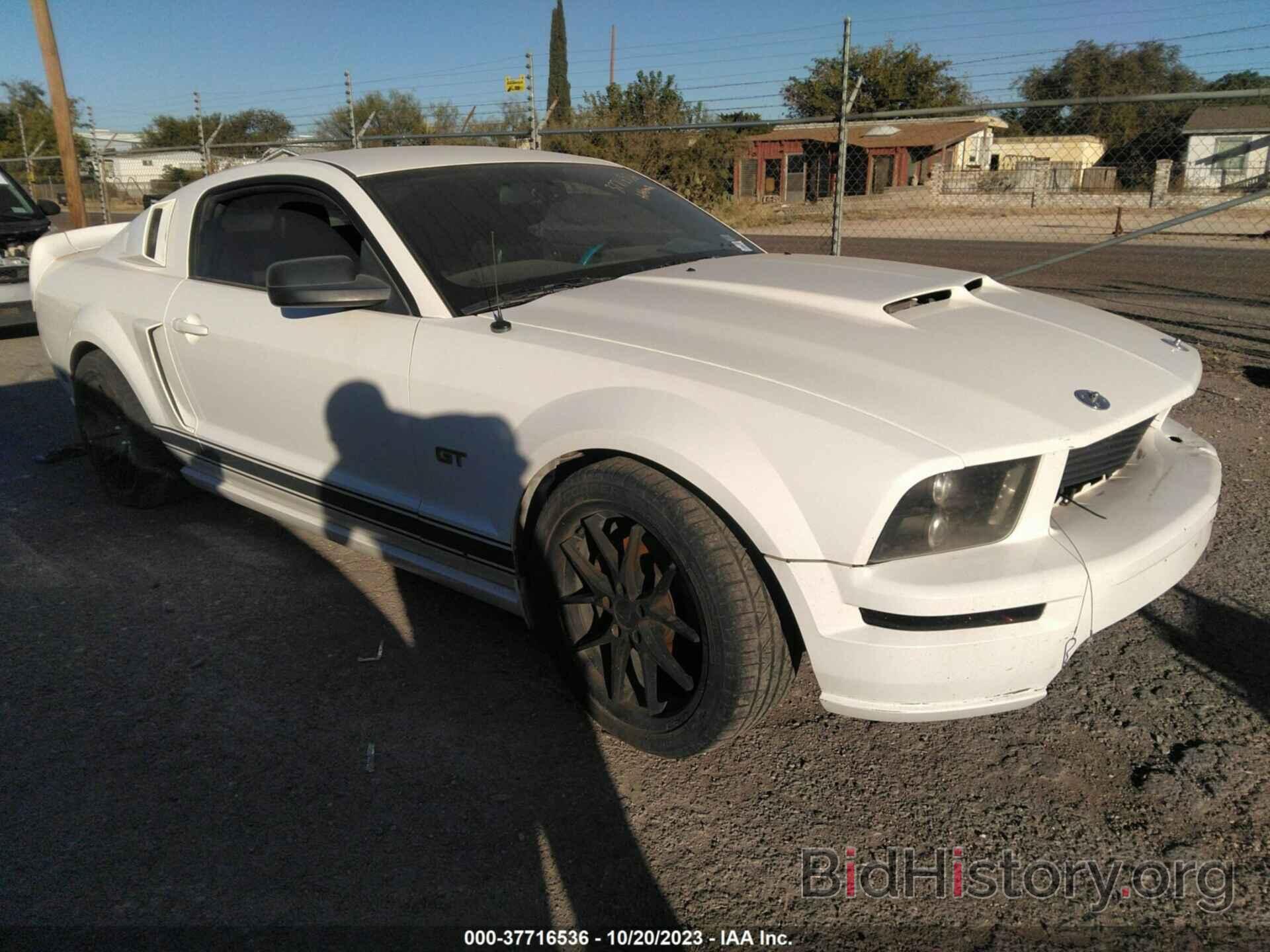 Photo 1ZVFT82H675323188 - FORD MUSTANG 2007