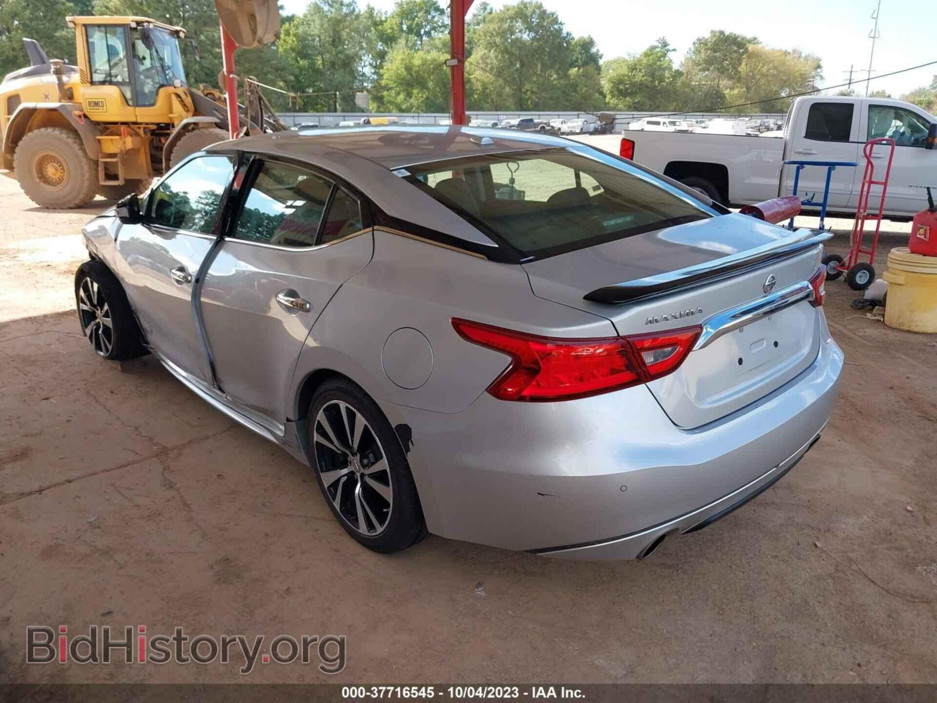 2018 NISSAN MAXIMA - VIN: 1N4AA6AP3JC374981 - Фото 3