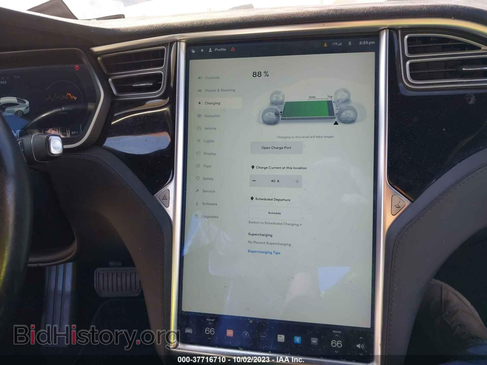 2014 TESLA MODEL S - VIN: 5YJSA1S11EFP55670 - Фото 16