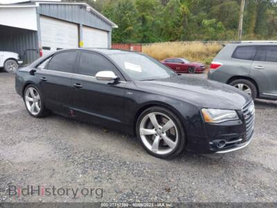 2013 Audi S8, black — VIN WAUD2AFD8DN028811, IAAI