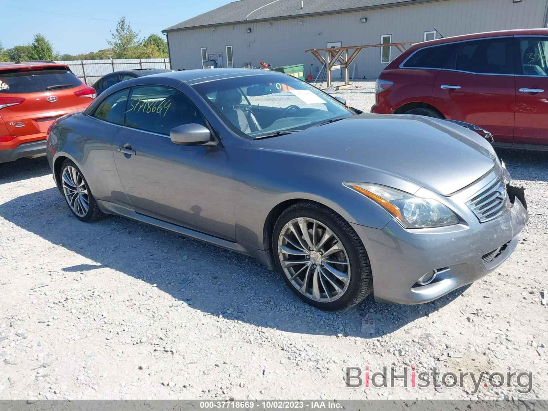 Photo JN1CV6FE6DM771326 - INFINITI G37 CONVERTIBLE 2013