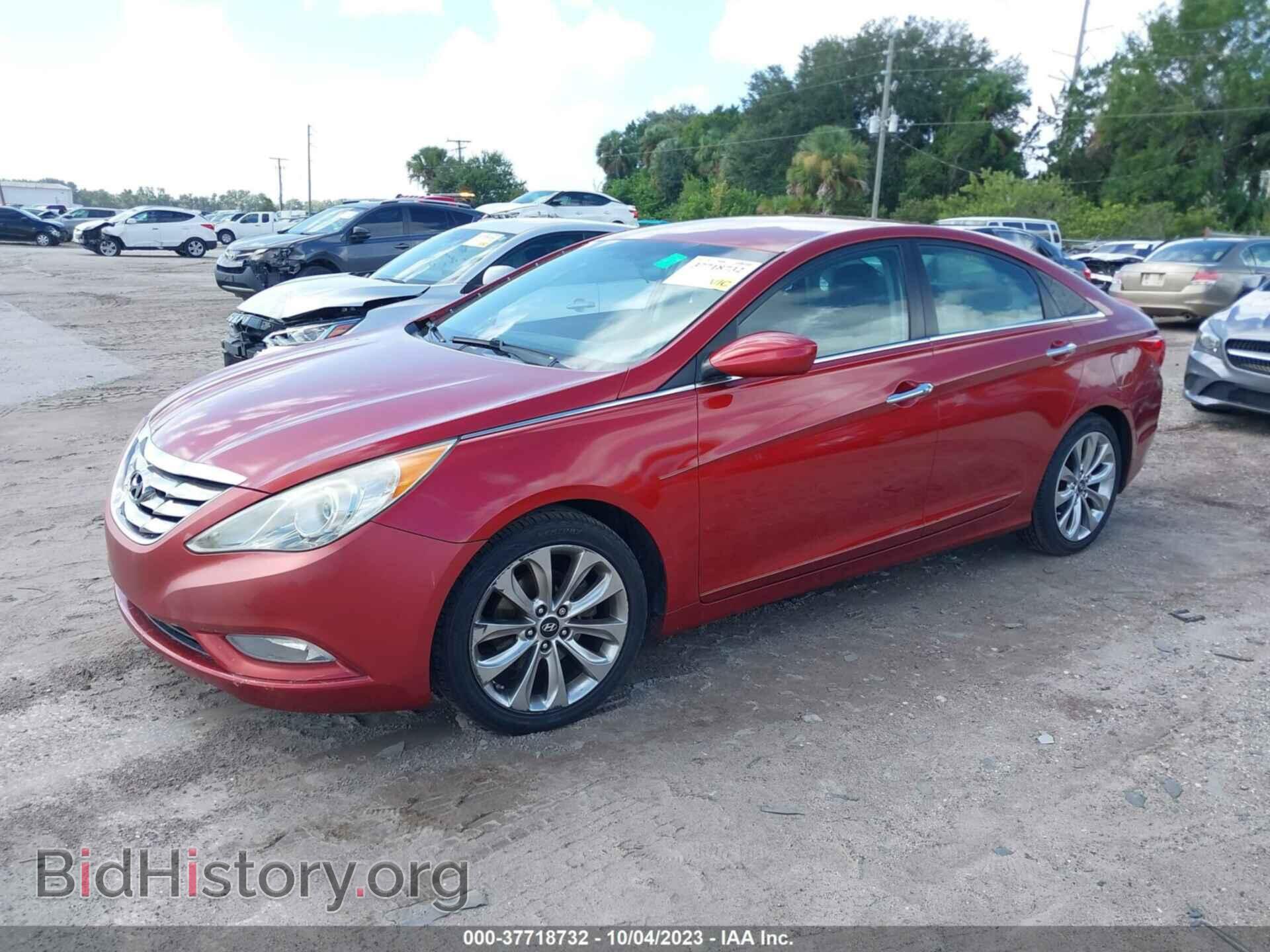 2013 HYUNDAI SONATA - VIN: 5NPEC4AC0DH627237 - Фото 2