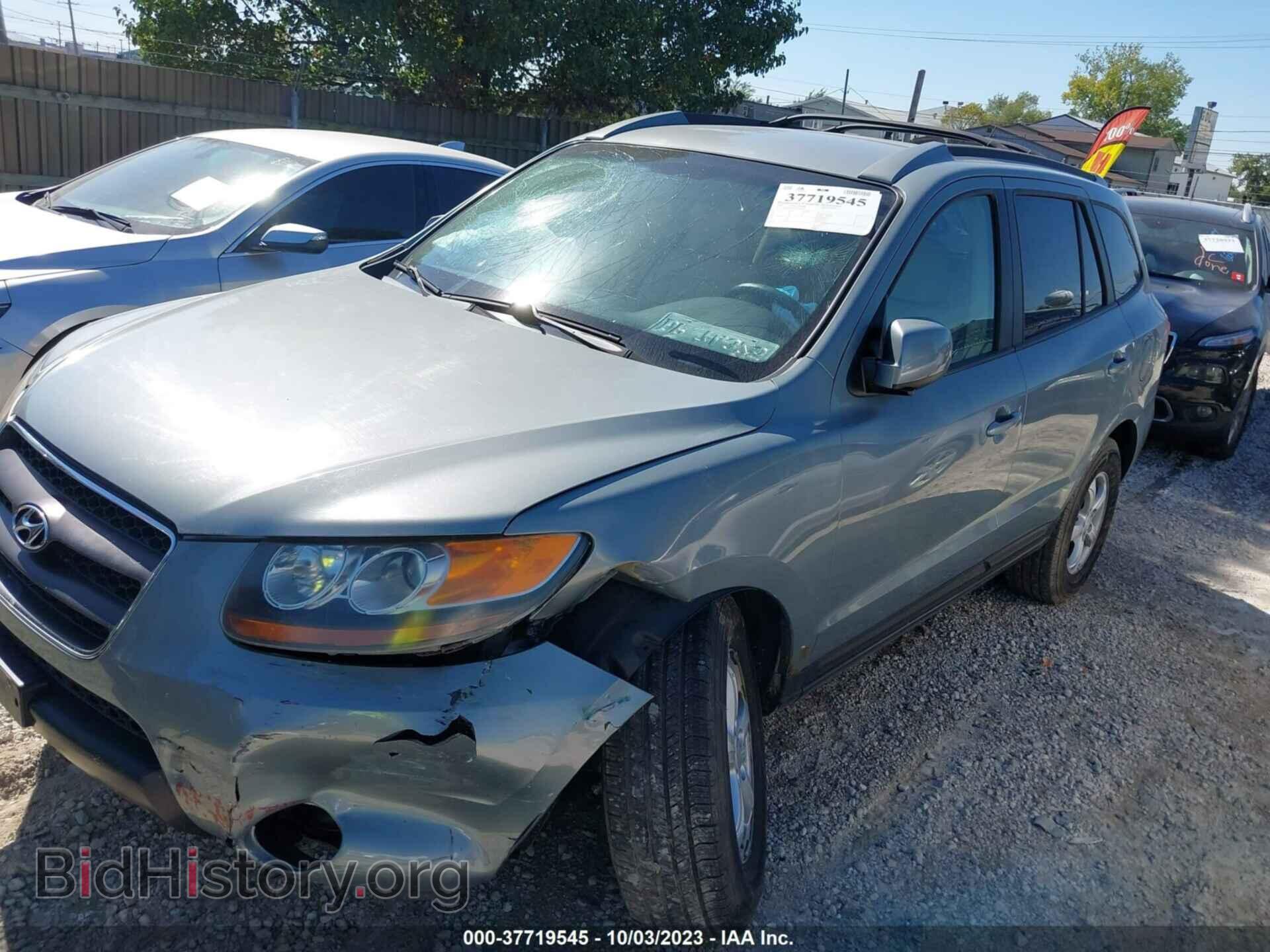 2007 HYUNDAI SANTA FE - VIN: 5NMSG13D67H090743 - Фото 2