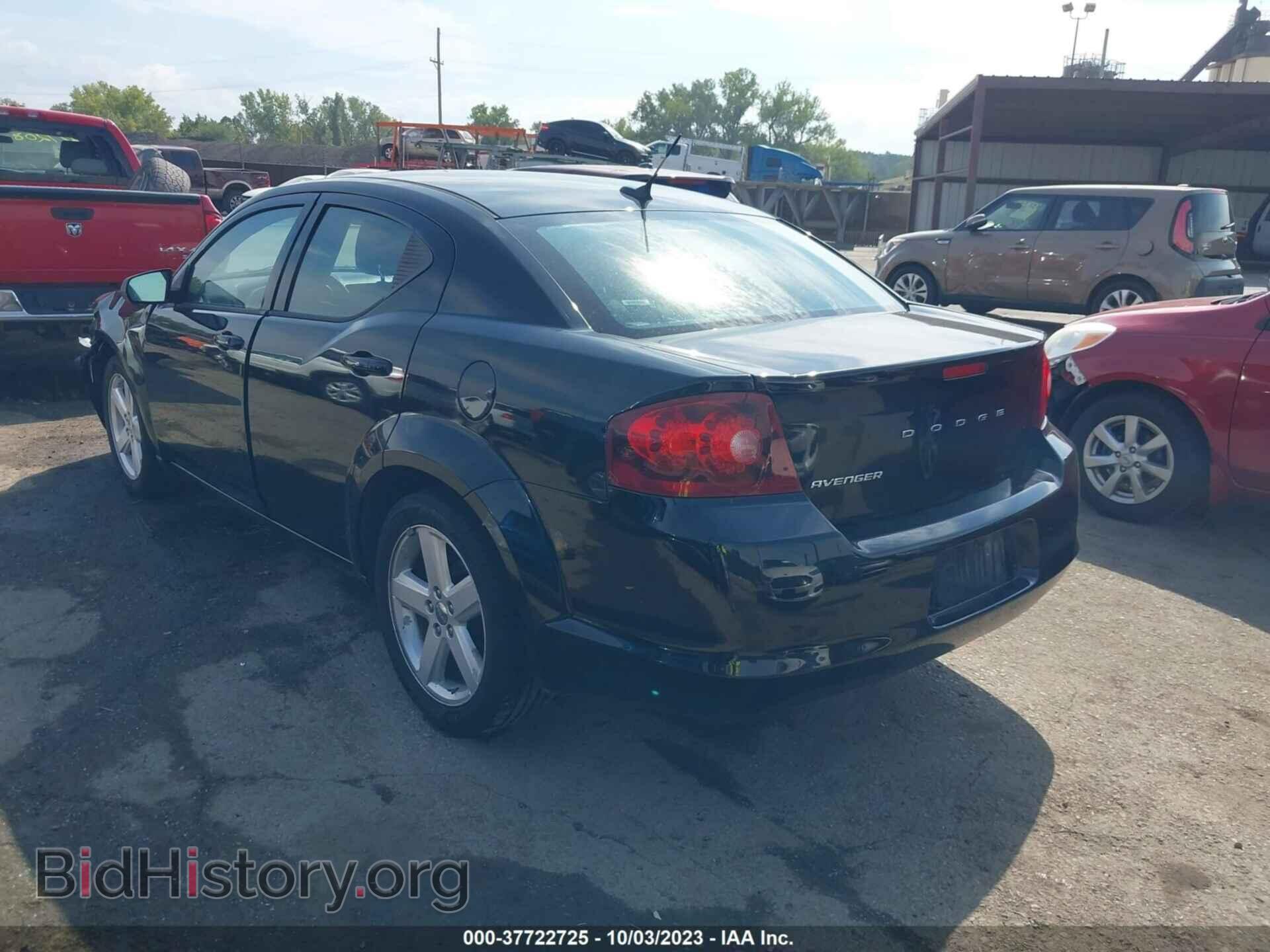 2013 DODGE AVENGER - VIN: 1C3CDZAB4DN660772 - Фото 3