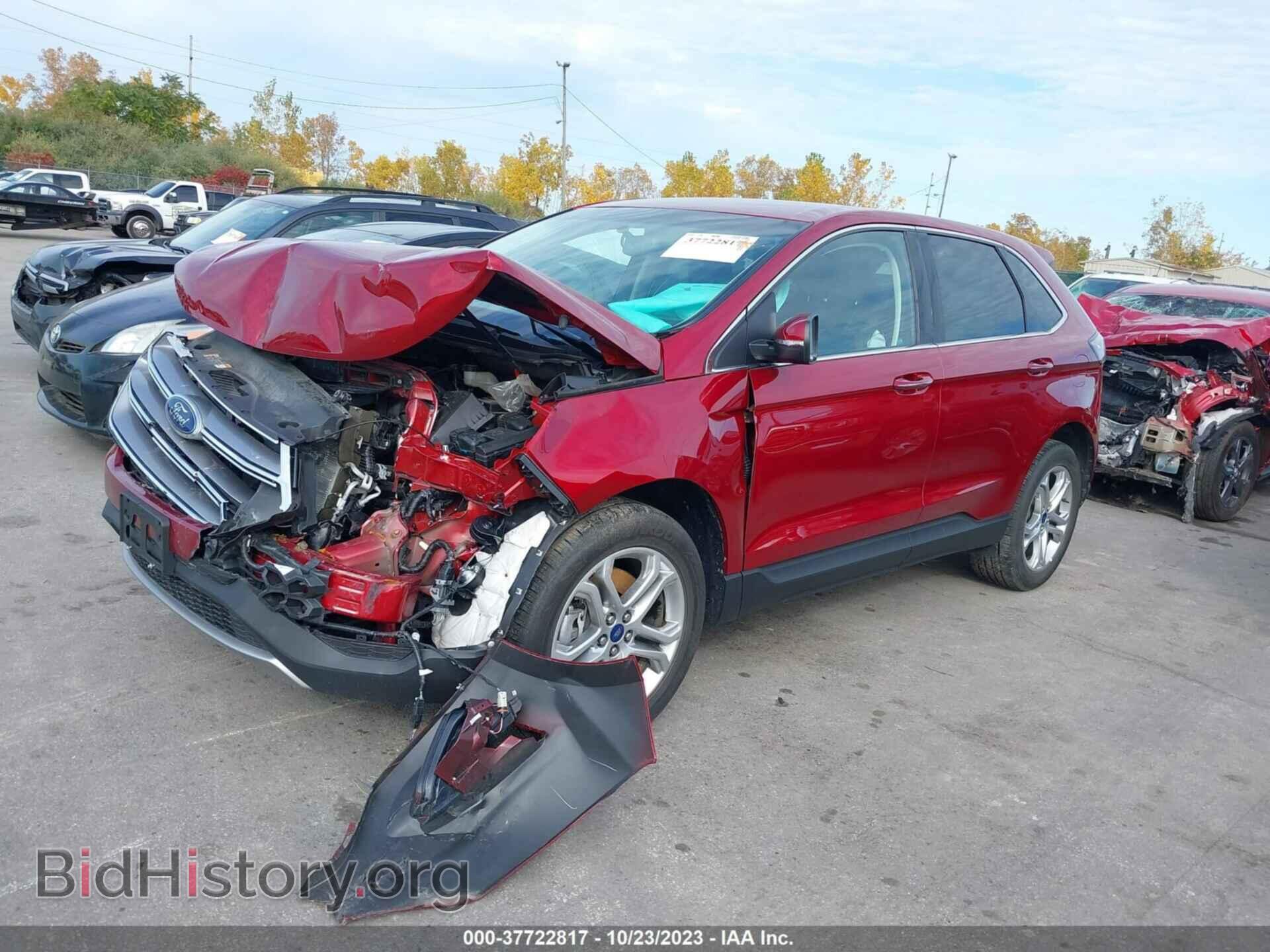 2017 FORD EDGE - VIN: 2FMPK4K96HBC35648 - Фото 2