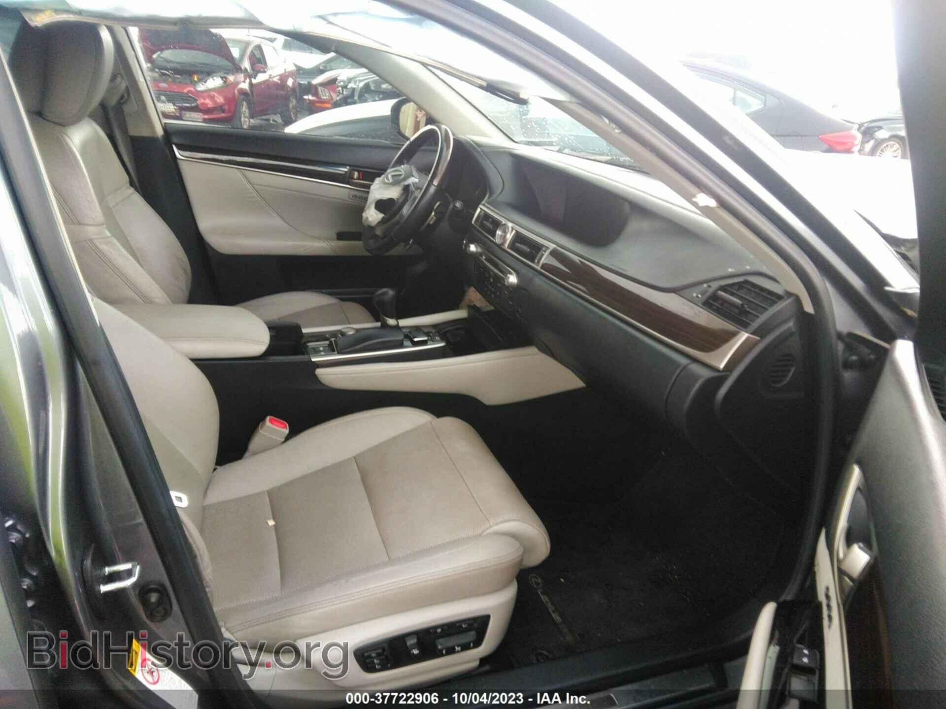 2013 LEXUS GS 350 - VIN: JTHBE1BL3D5021455 - Фото 5