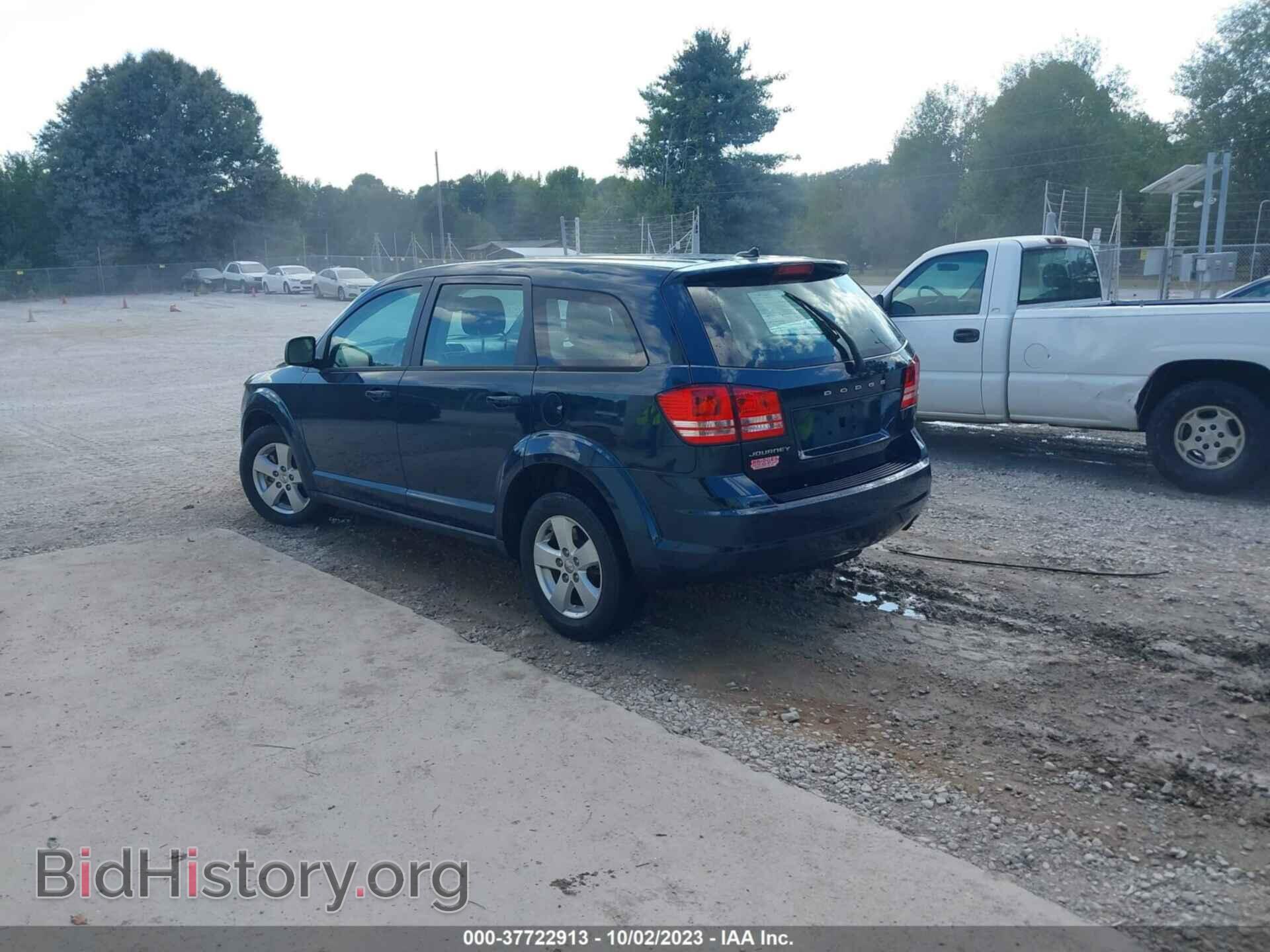 2013 DODGE JOURNEY - VIN: 3C4PDCAB7DT536828 - Фото 3