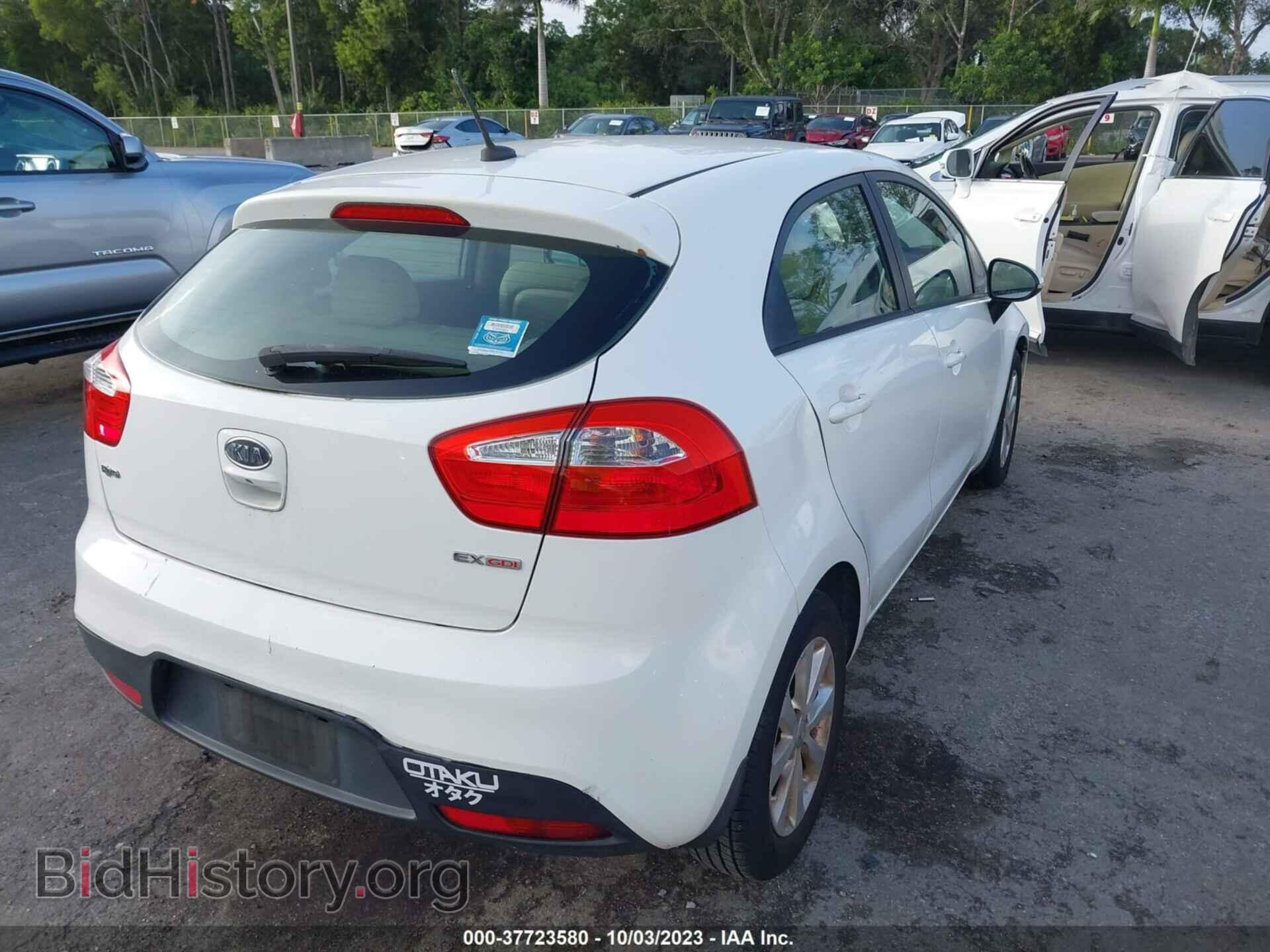 2012 KIA RIO - VIN: KNADN5A35C6024639 - Photo 4