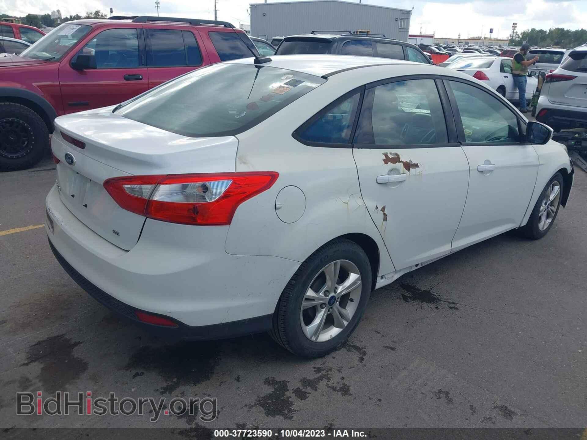 2013 FORD FOCUS - VIN: 1FADP3F22DL341787 - Фото 4