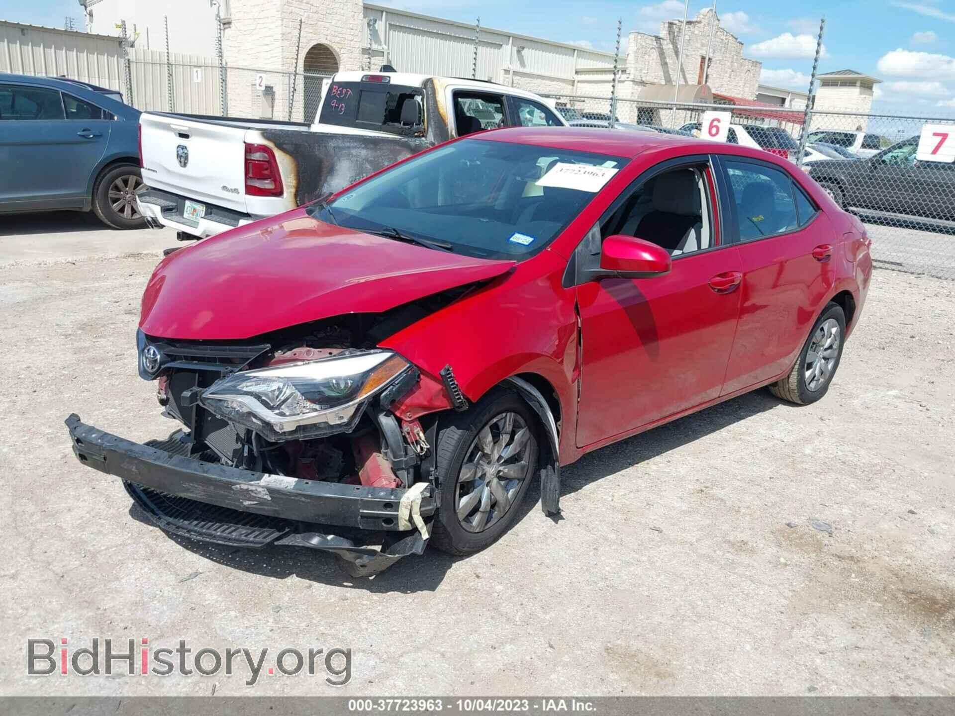 2015 TOYOTA COROLLA - VIN: 5YFBURHE4FP313360 - Фото 2