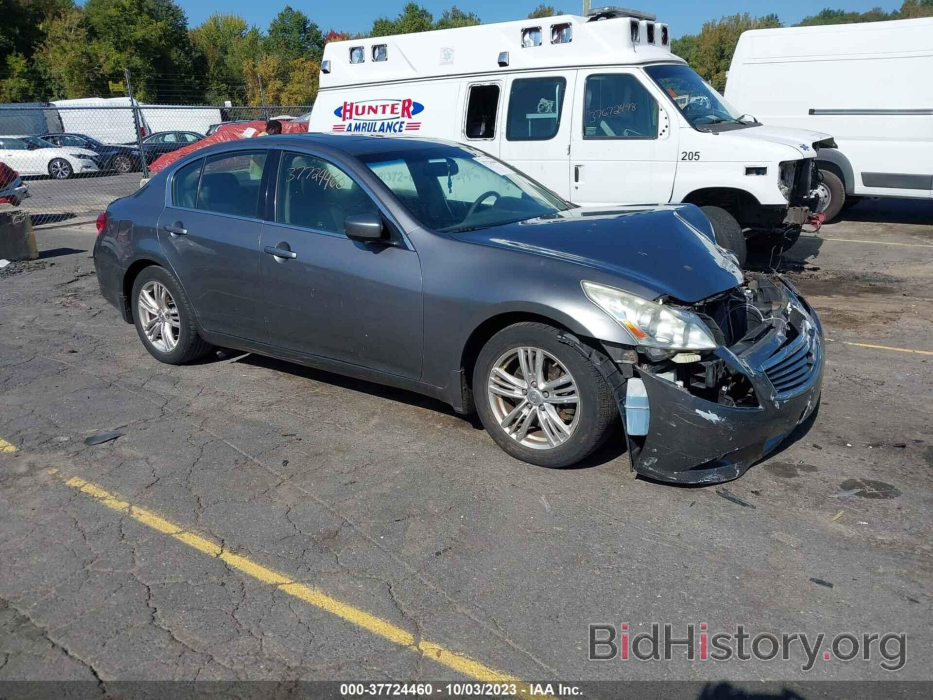 Photo JN1CV6ARXAM458432 - INFINITI G37 SEDAN 2010