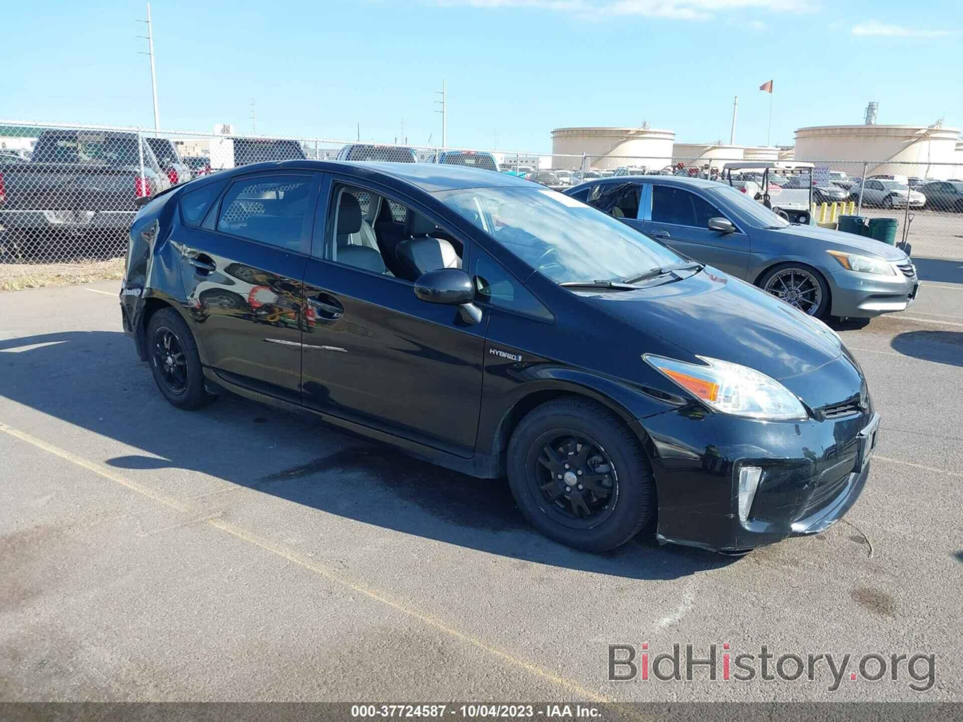 Photo JTDKN3DU1E1825975 - TOYOTA PRIUS 2014