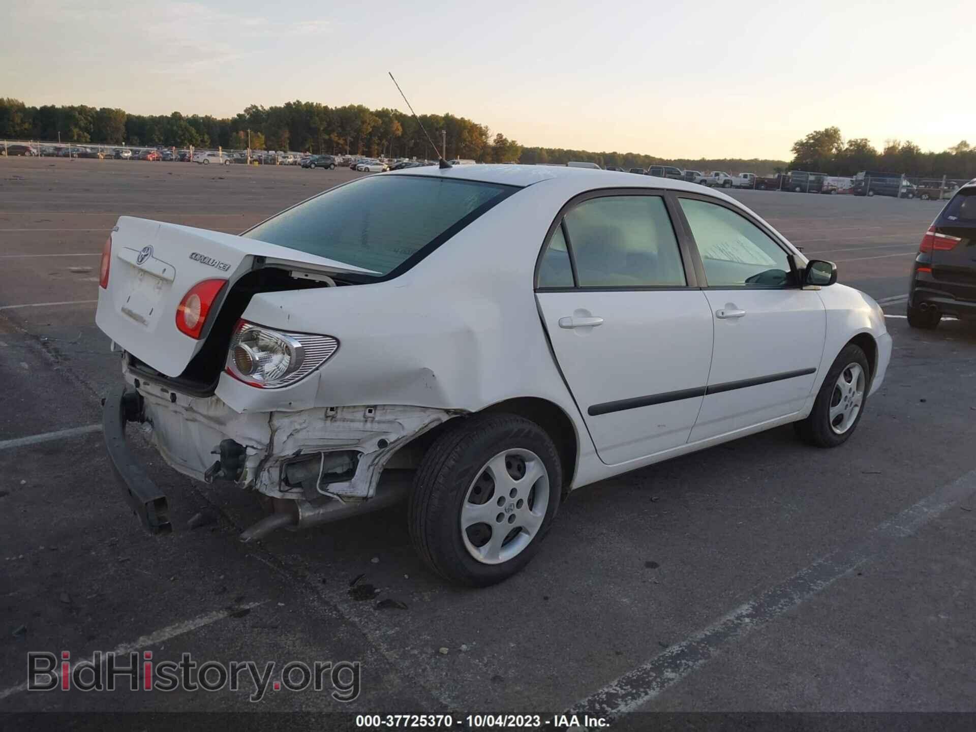 2006 TOYOTA COROLLA - VIN: 2T1BR32EX6C648582 - Фото 4