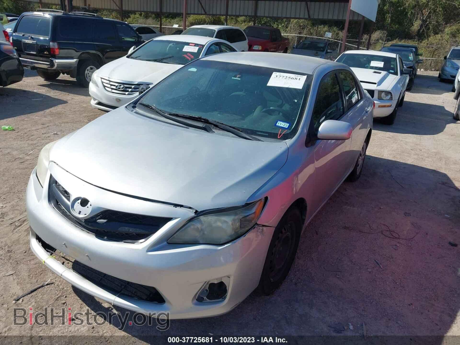 2011 TOYOTA COROLLA - VIN: 2T1BU4EEXBC587986 - Фото 2
