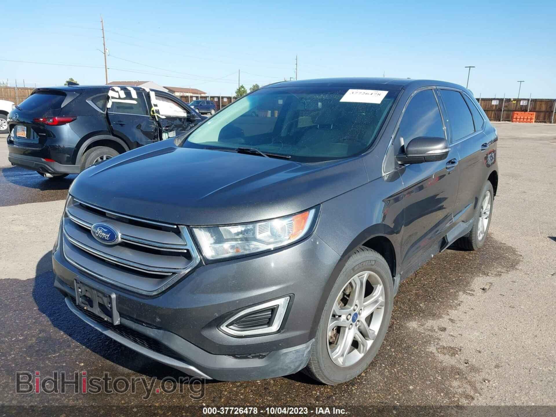 2016 FORD EDGE - VIN: 2FMPK4K91GBB52255 - Фото 2