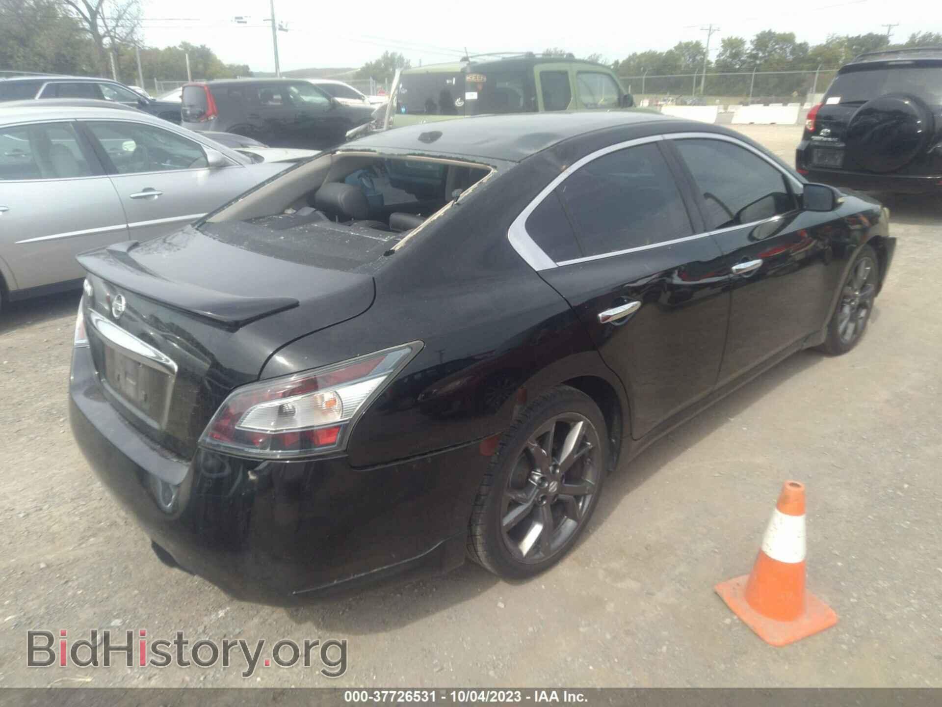 2013 NISSAN MAXIMA - VIN: 1N4AA5AP2DC828202 - Фото 4