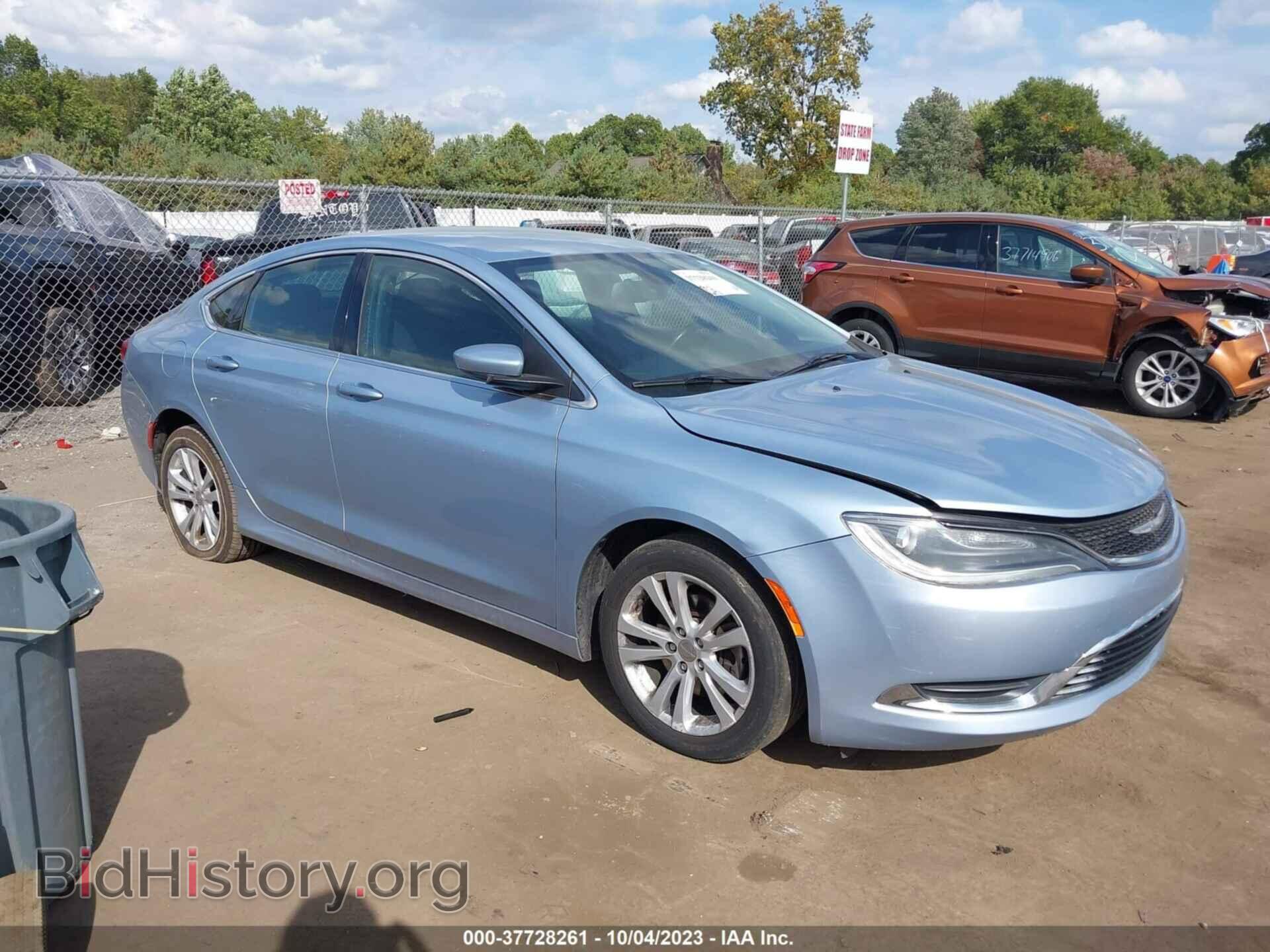 Фотография 1C3CCCAB2FN725895 - CHRYSLER 200 2015