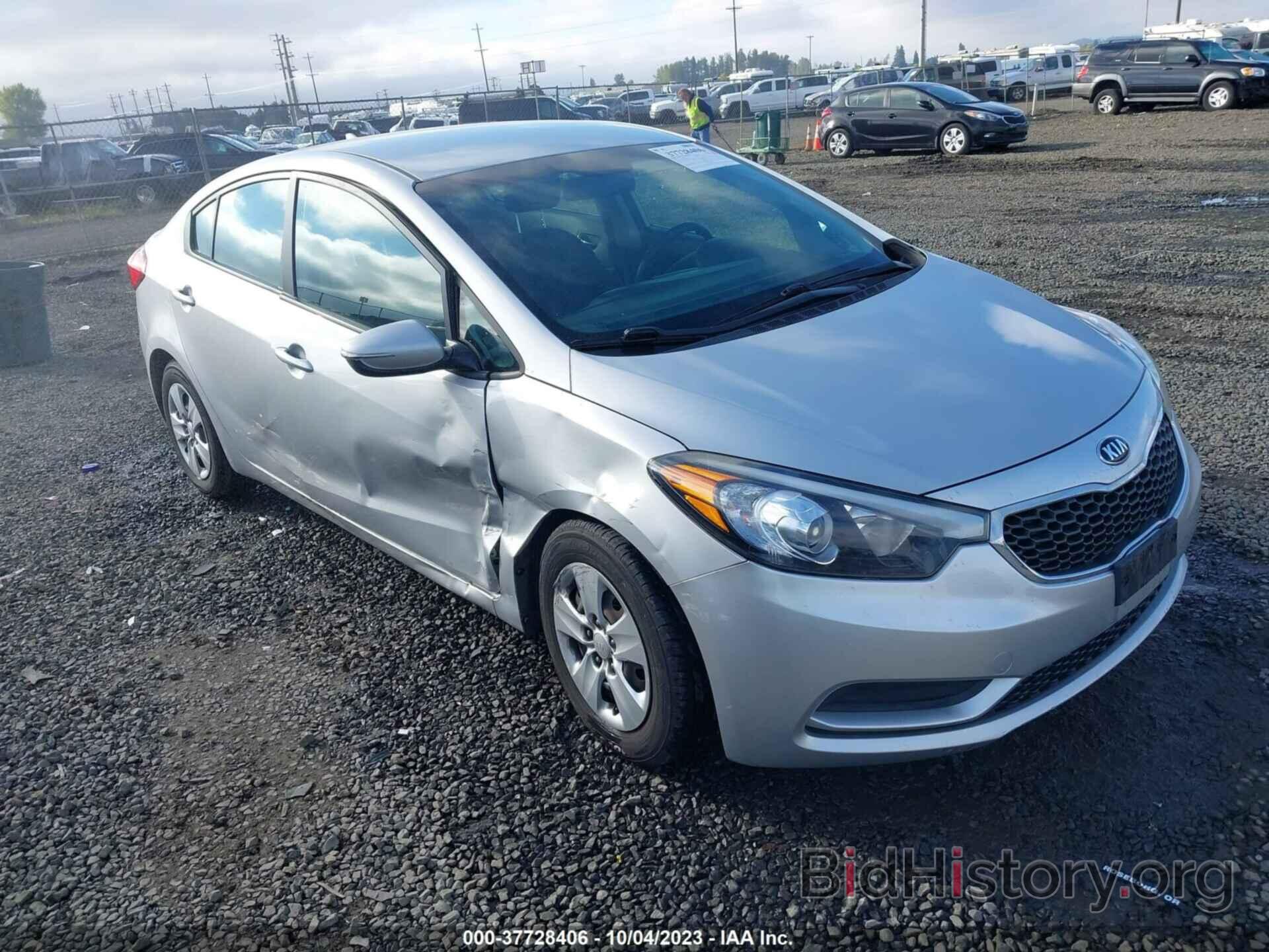 Photo KNAFX4A69F5386765 - KIA FORTE 2015