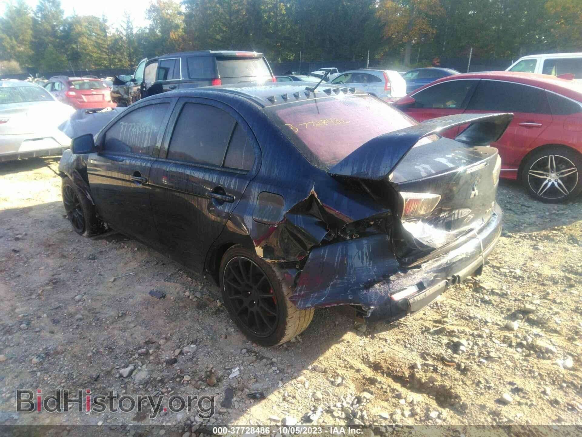 2014 MITSUBISHI LANCER EVOLUTION - VIN: JA32W8FV5EU007128 - Фото 3