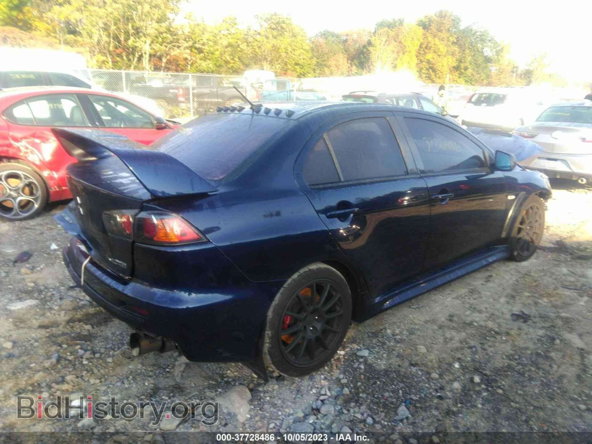 2014 MITSUBISHI LANCER EVOLUTION - VIN: JA32W8FV5EU007128 - Фото 4