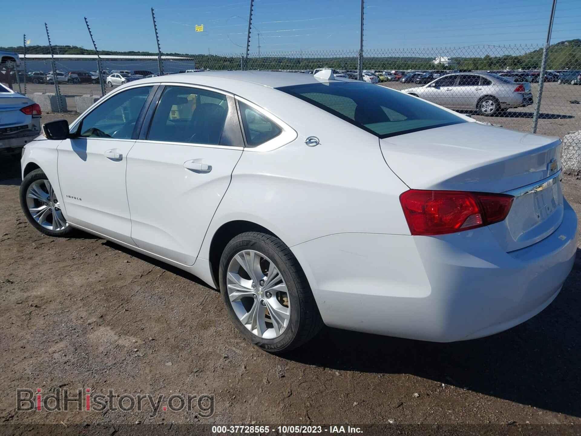 2014 CHEVROLET IMPALA - VIN: 1G1125S30EU140609 - Фото 3