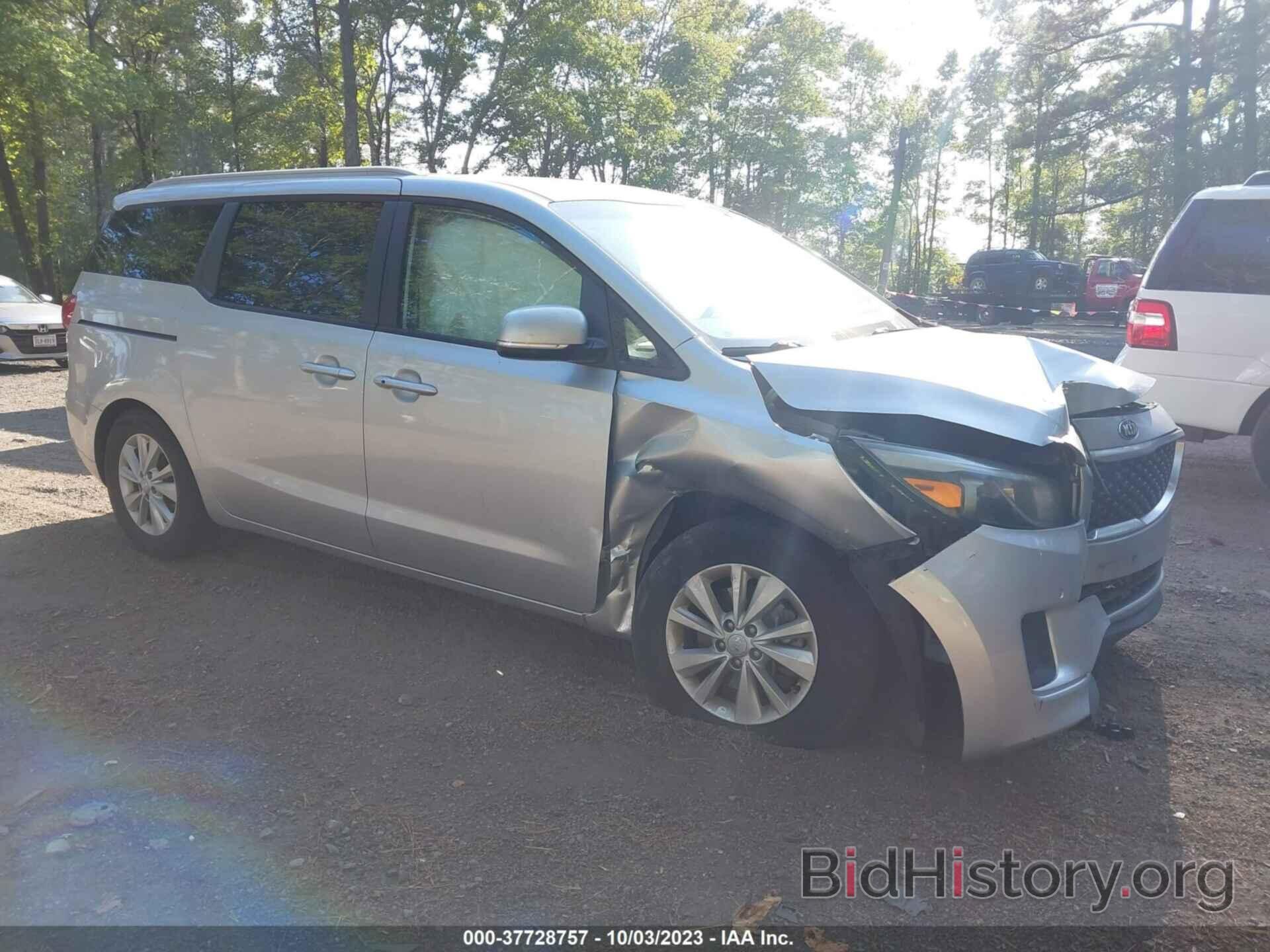 Photo KNDMB5C11H6264995 - KIA SEDONA 2017