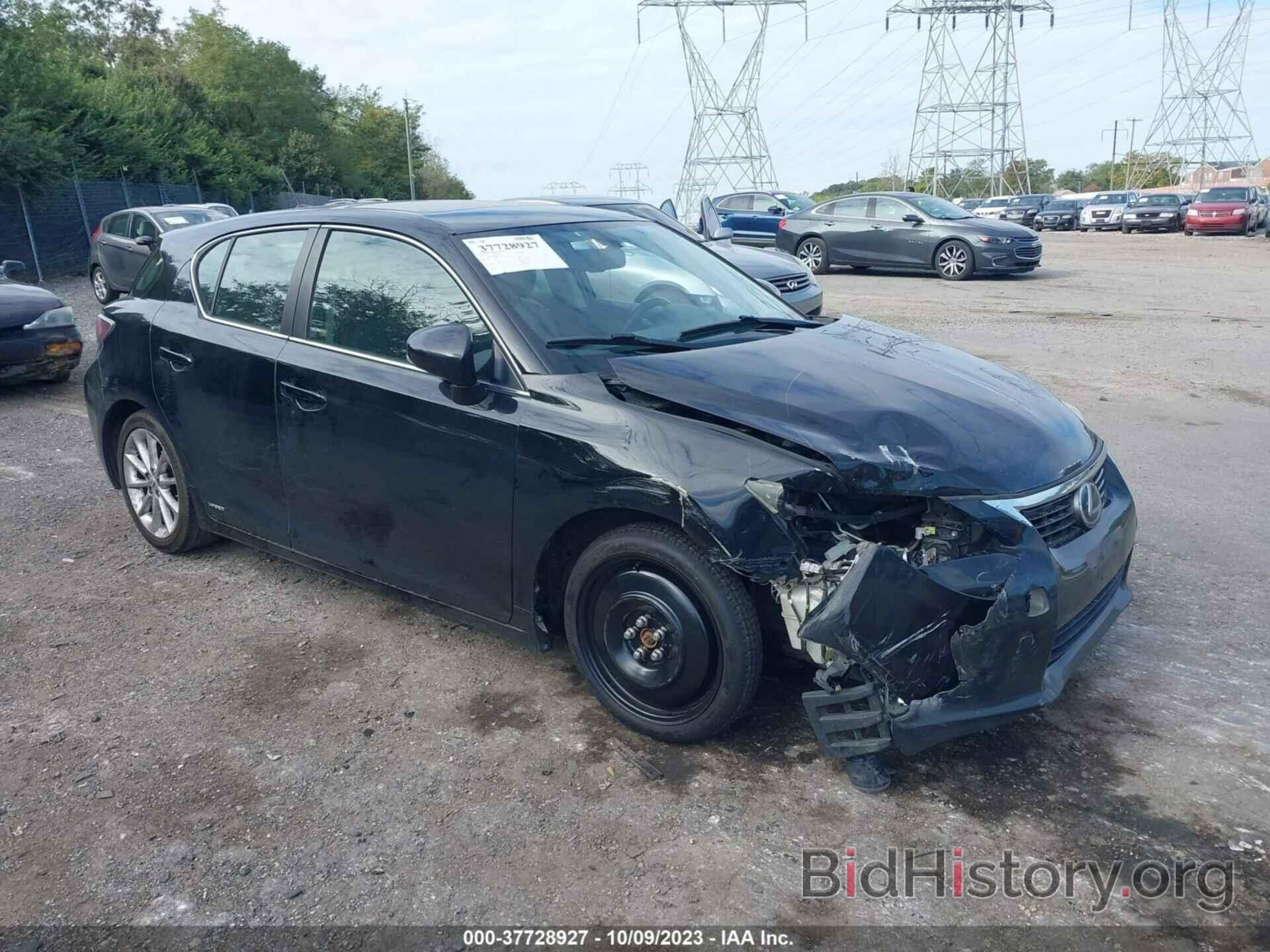 Photo JTHKD5BH0B2031770 - LEXUS CT 200H 2011