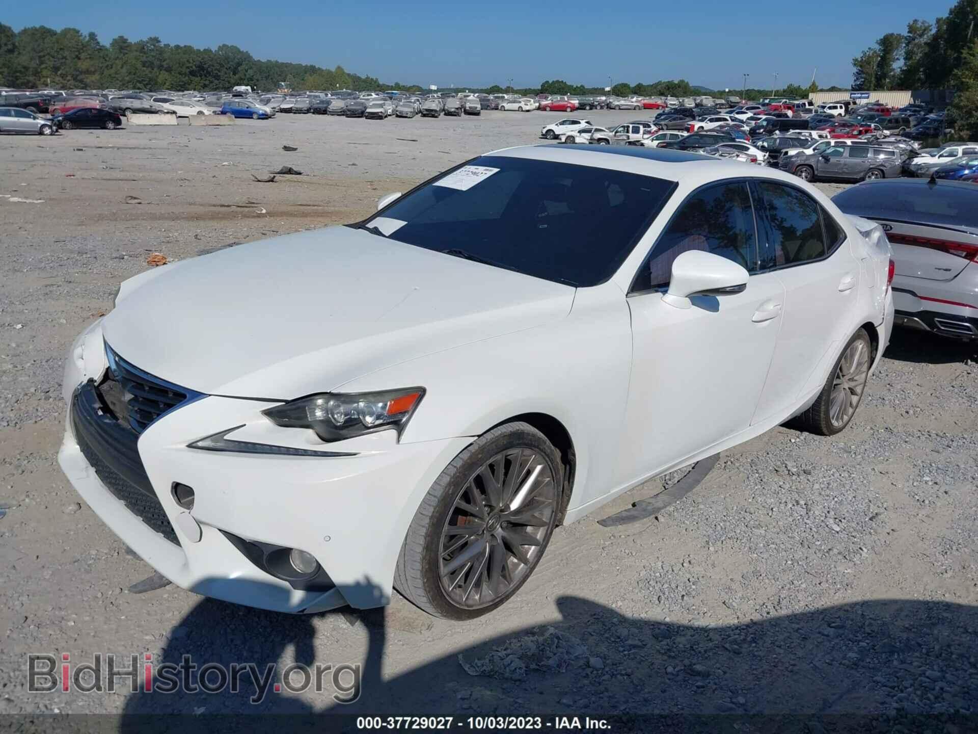 2014 LEXUS IS 250 - VIN: JTHBF1D21E5027287 - Фото 2