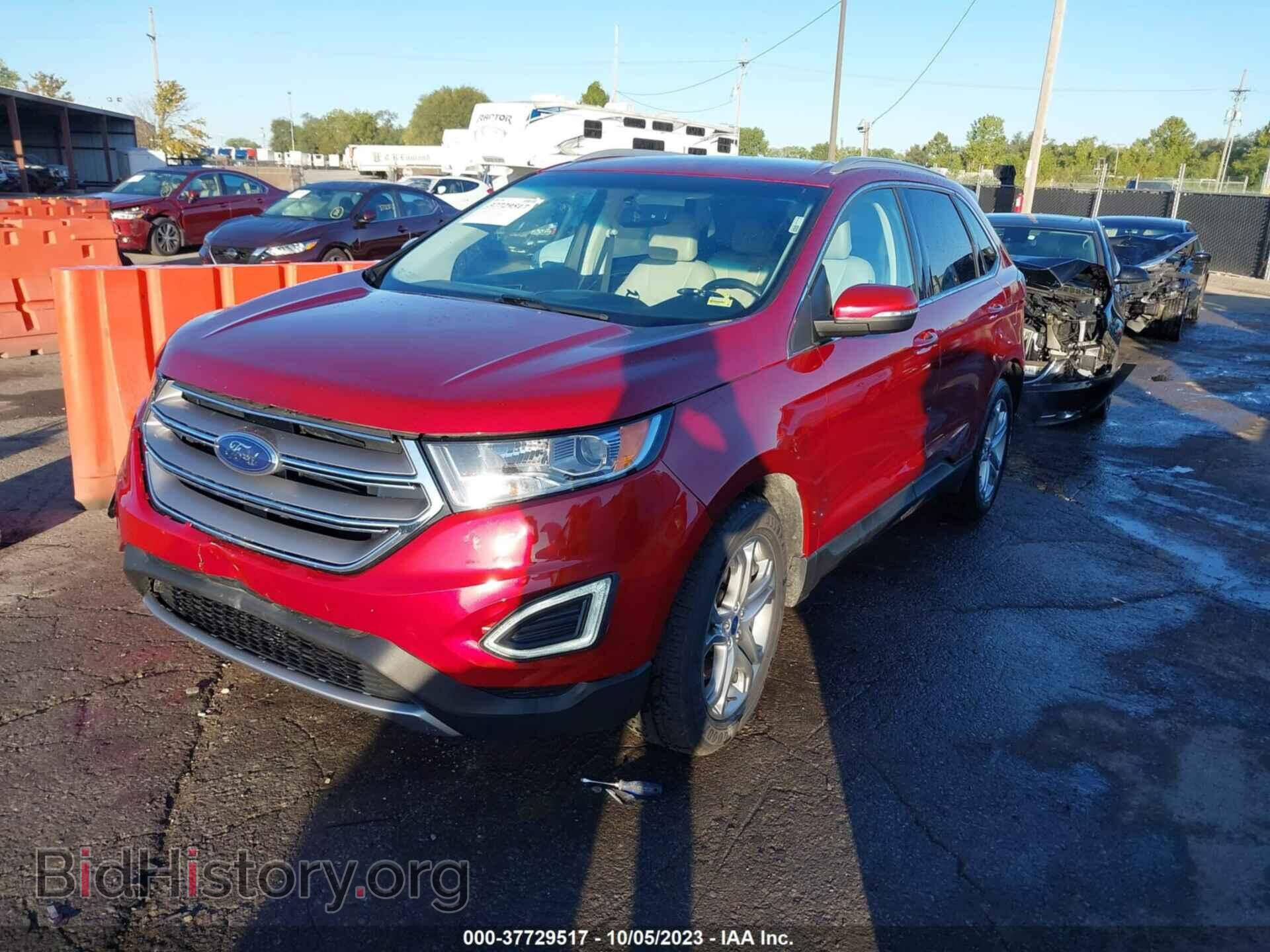 2015 FORD EDGE - VIN: 2FMTK4K99FBB10316 - Photo 2
