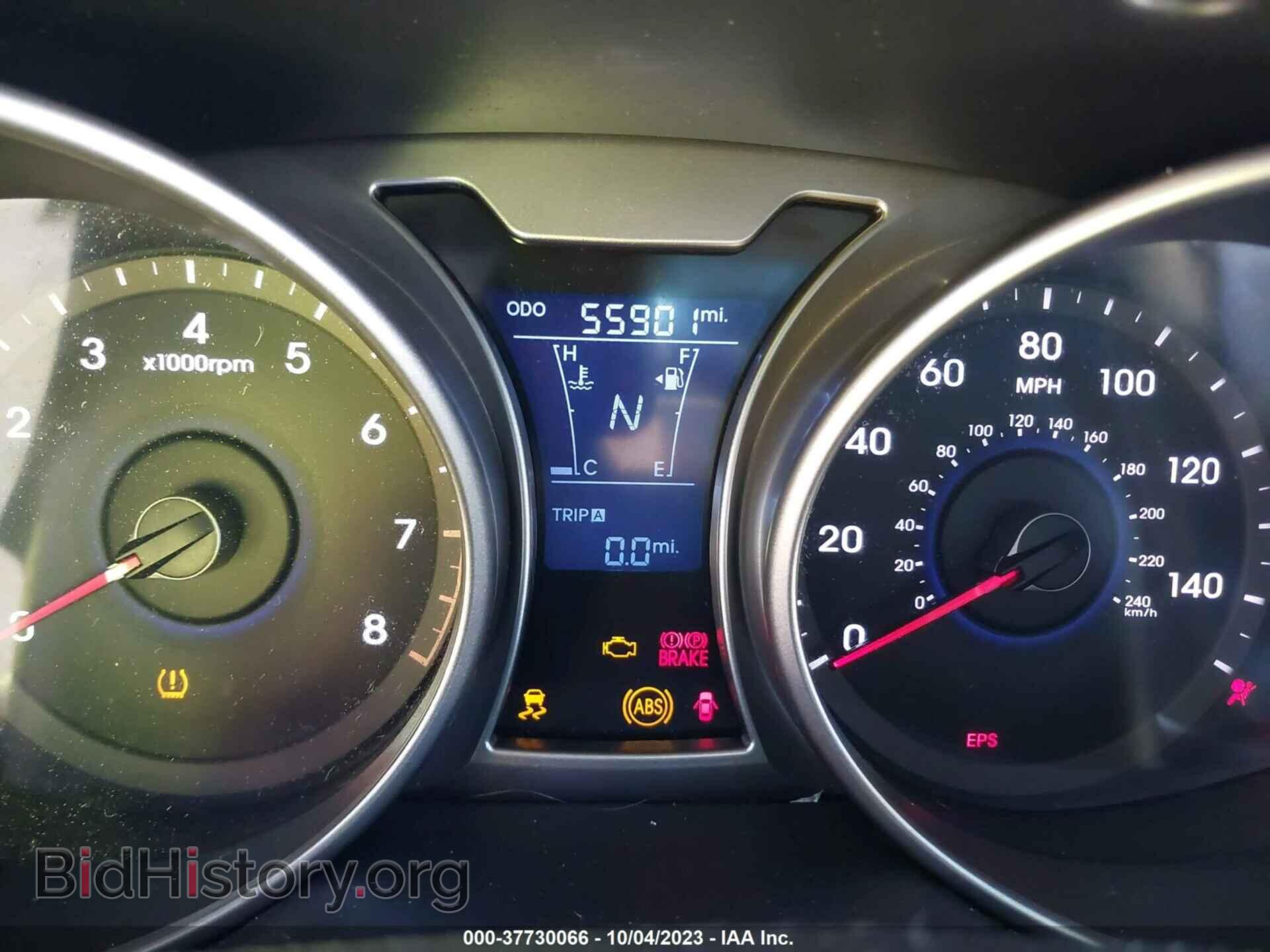2013 HYUNDAI VELOSTER - VIN: KMHTC6AD7DU140663 - Фото 7
