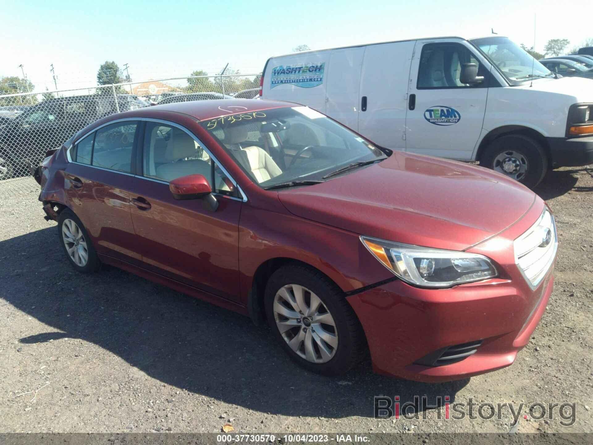 Photo 4S3BNBC61G3056446 - SUBARU LEGACY 2016