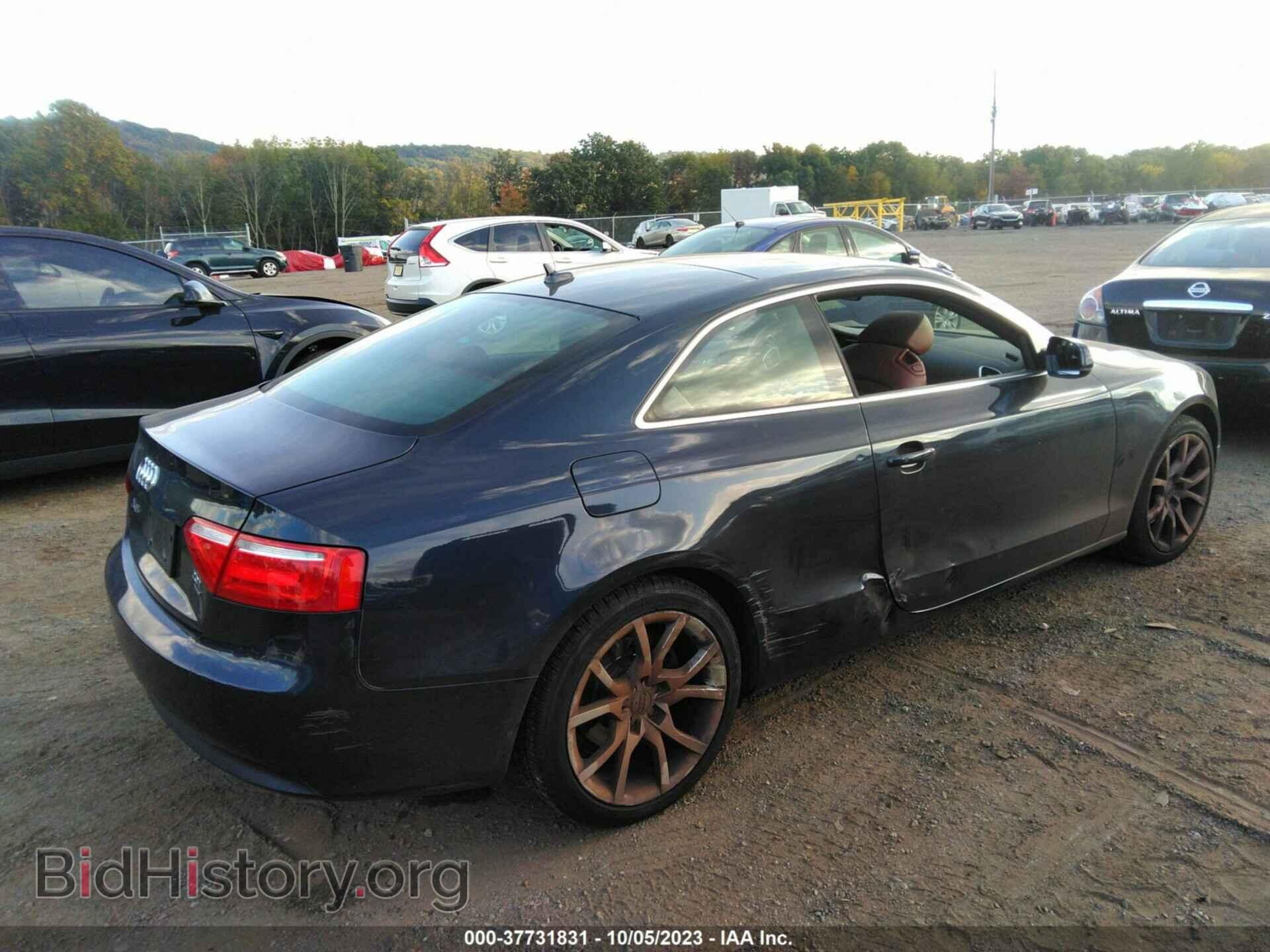 2012 AUDI A5 - VIN: WAUCFAFR7CA043382 - Фото 4