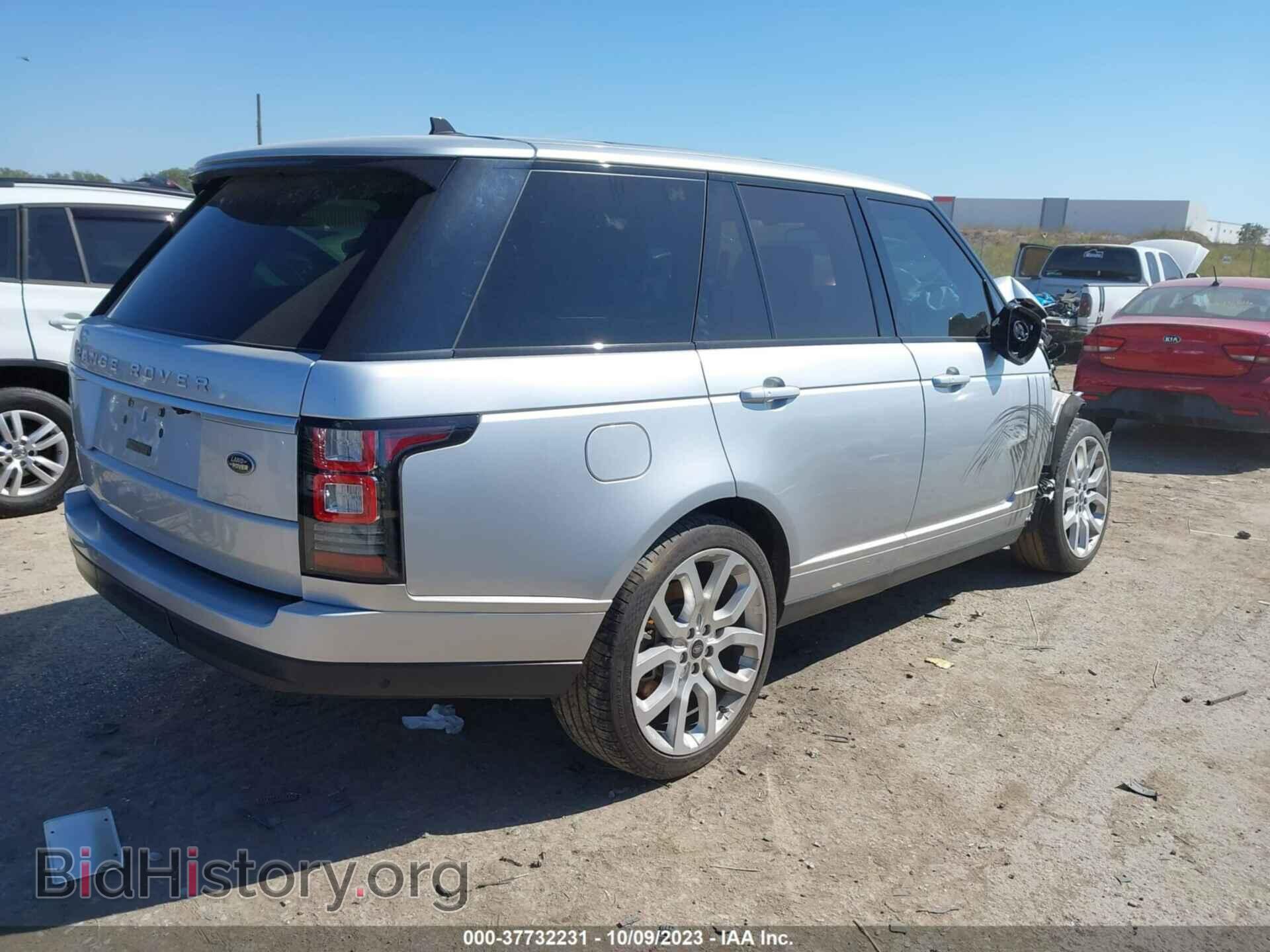 2016 LAND ROVER RANGE ROVER - VIN: SALGS2EF7GA249961 - Фото 4