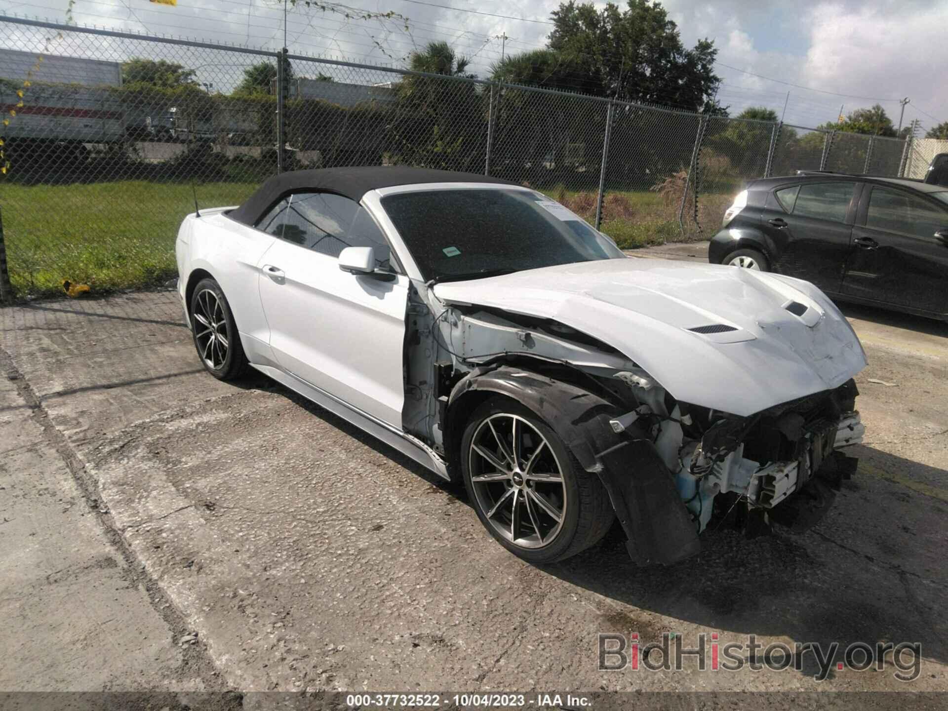 Photo 1FATP8UH2J5183273 - FORD MUSTANG 2018