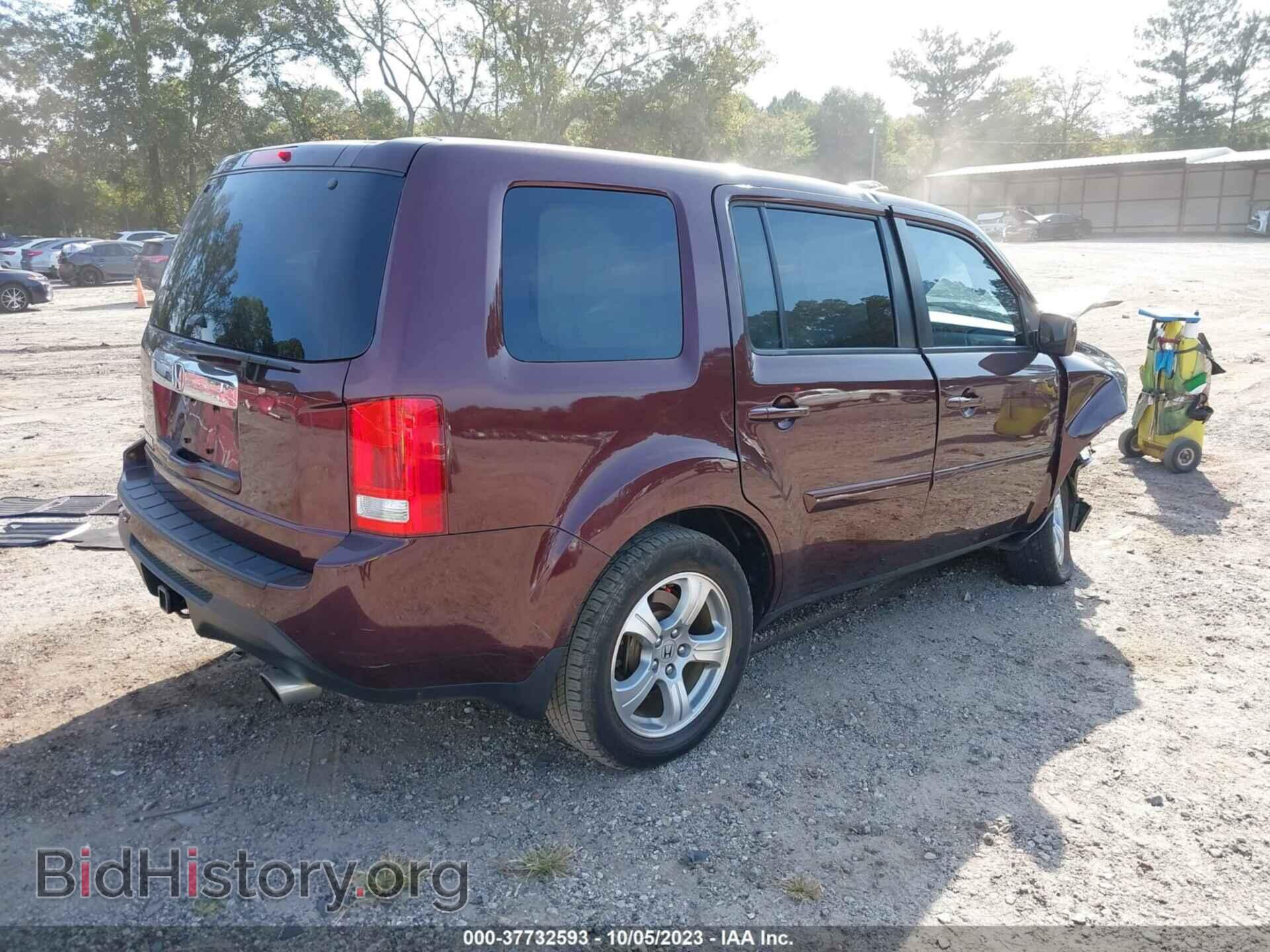 2014 HONDA PILOT - VIN: 5FNYF3H43EB025672 - Фото 4