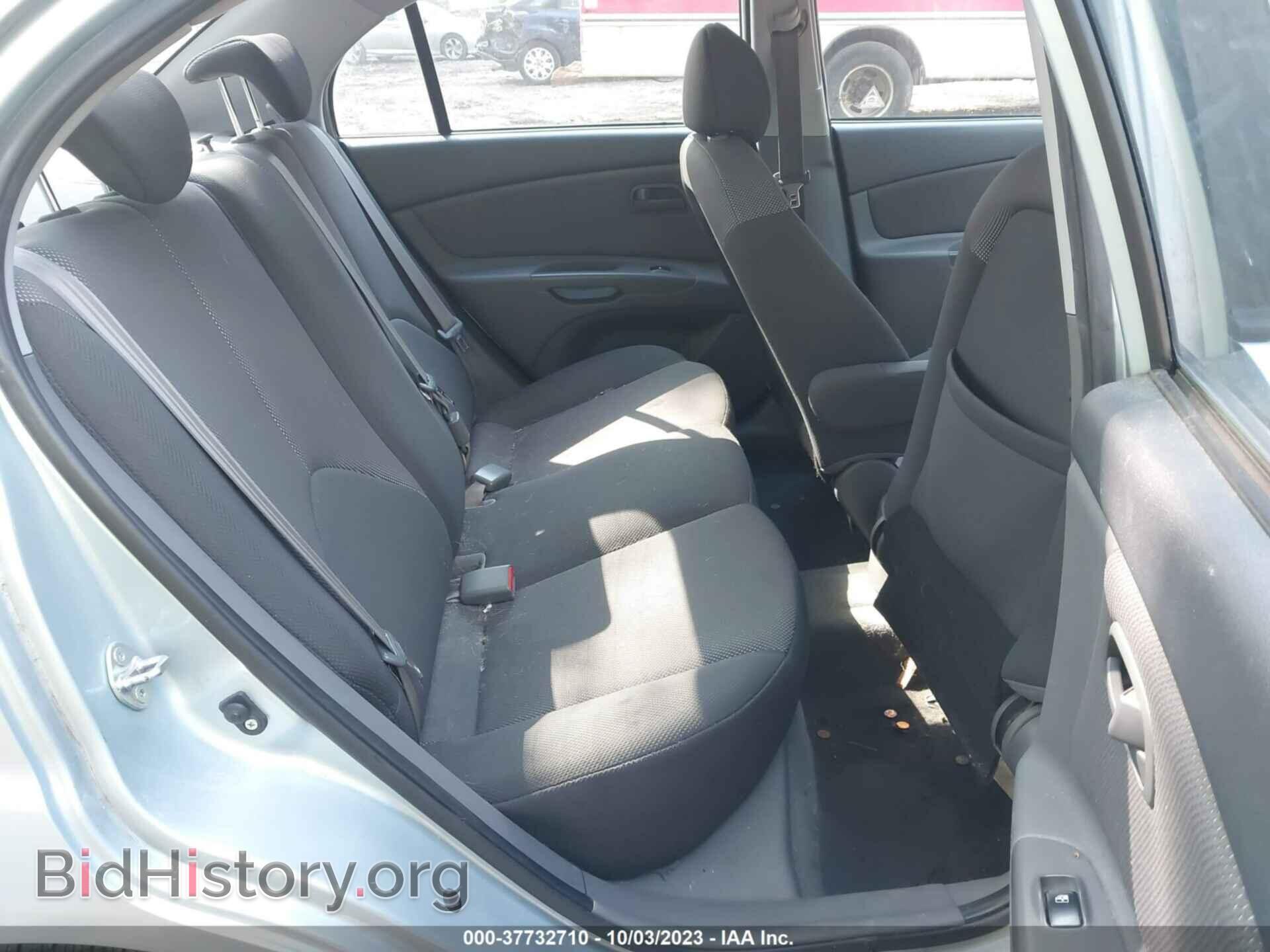 2008 KIA RIO - VIN: KNADE123786378712 - Фото 8