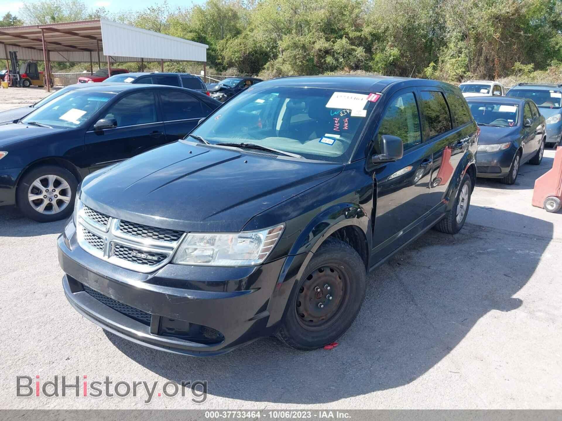 2012 DODGE JOURNEY - VIN: 3C4PDCAB4CT143531 - Фото 2