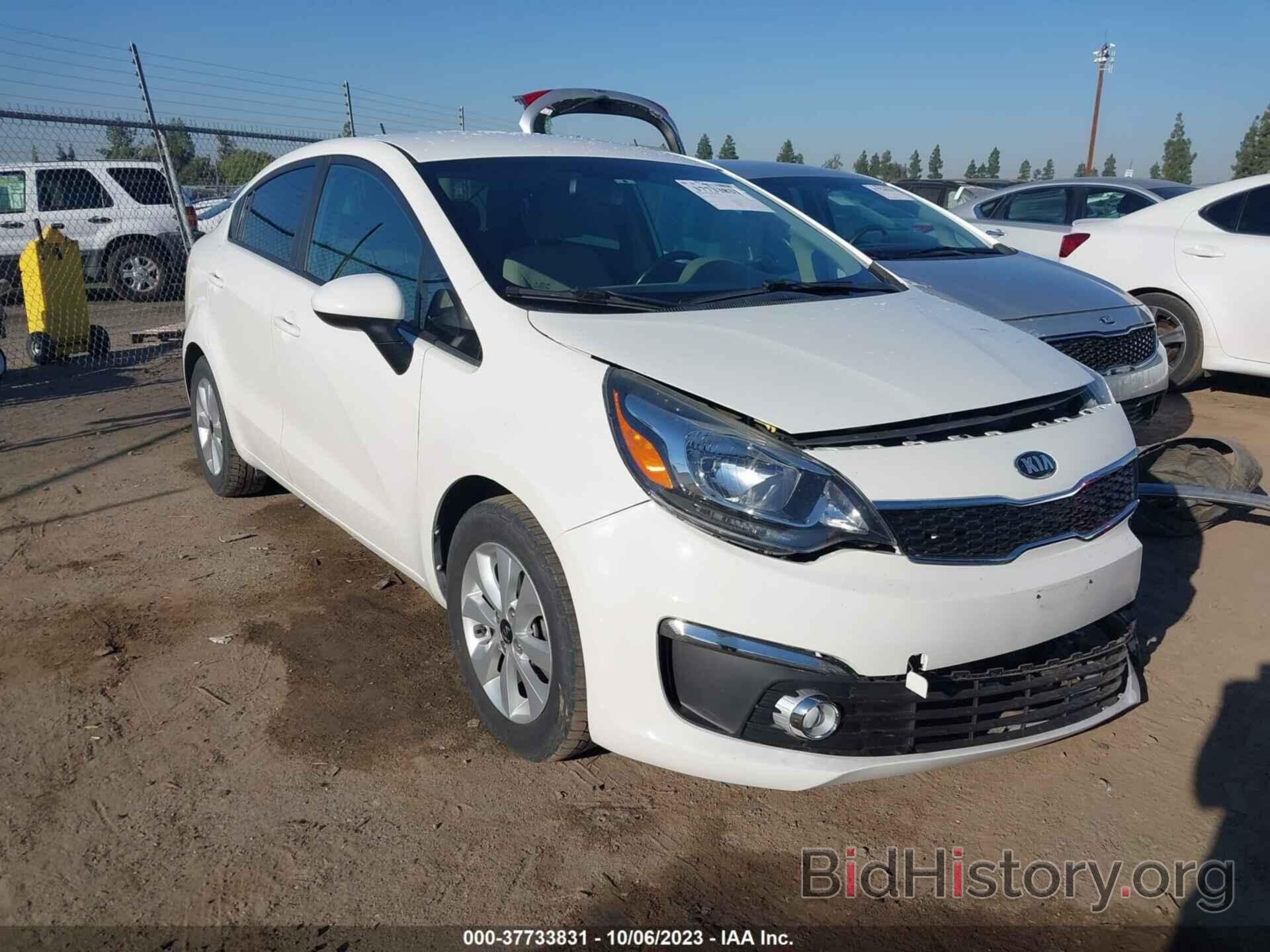 Photo KNADN4A31G6680594 - KIA RIO 2016