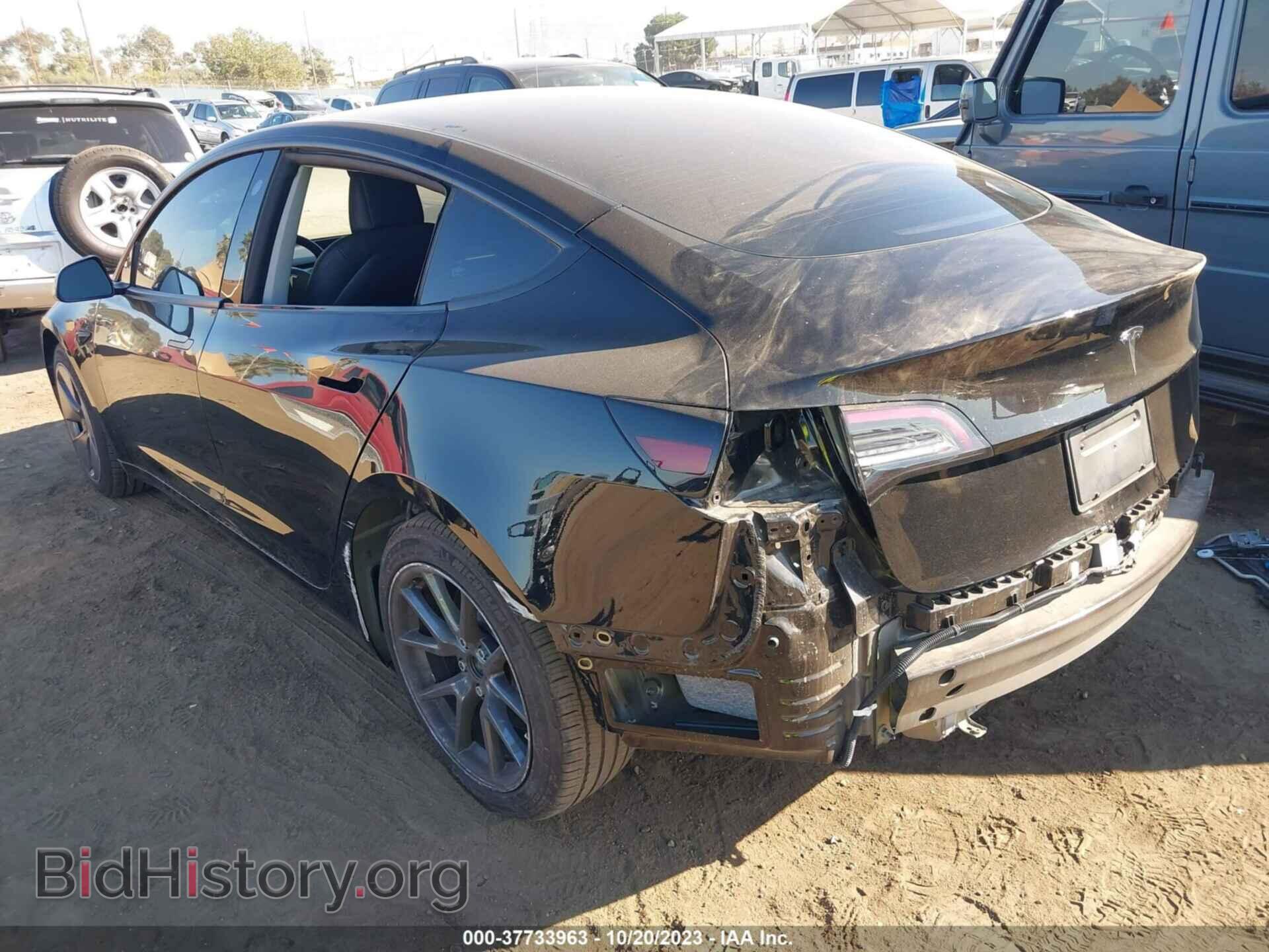 2022 TESLA MODEL 3 - VIN: 5YJ3E1EA9NF360690 - Фото 3