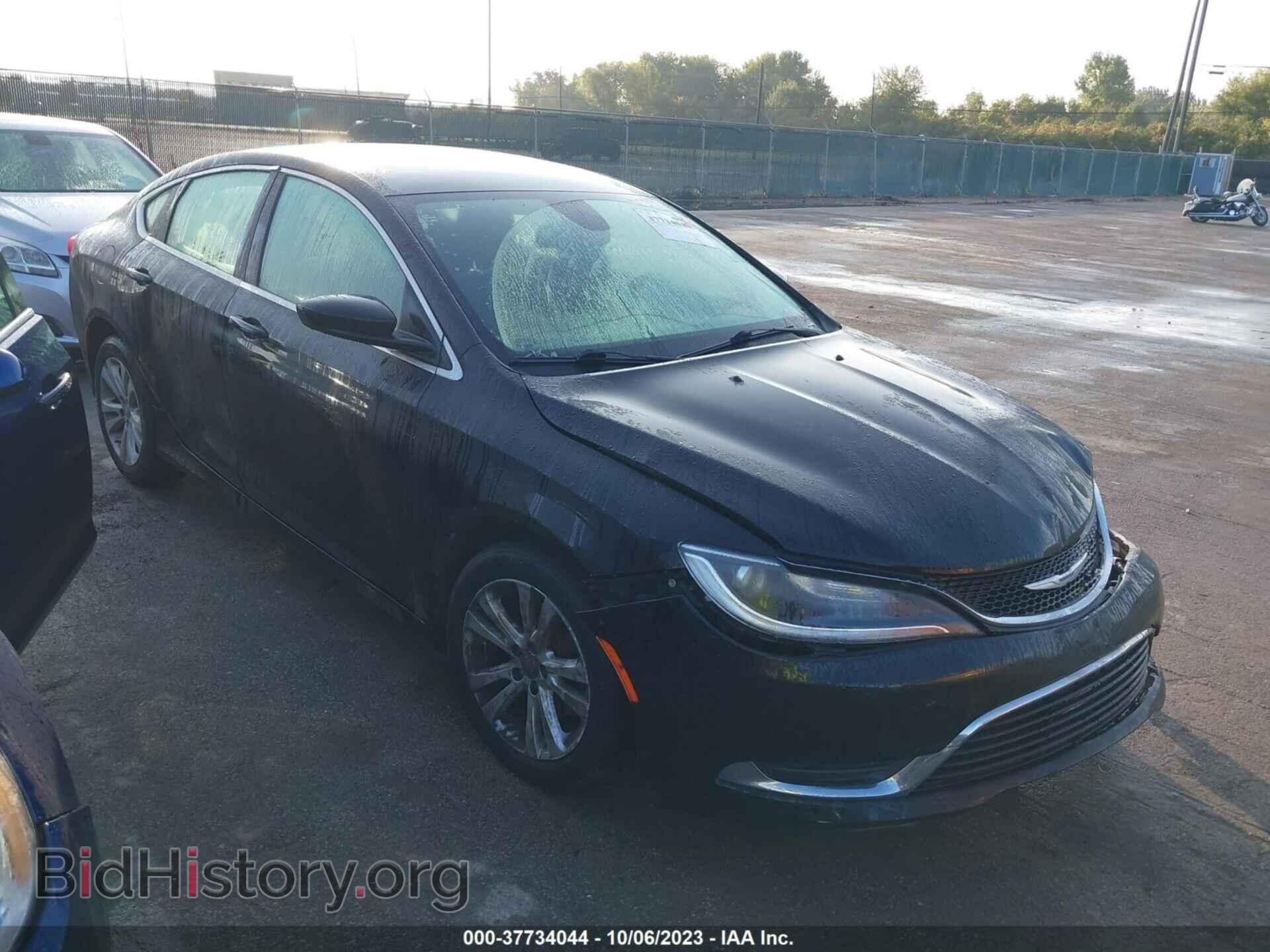 Фотография 1C3CCCAB3GN132127 - CHRYSLER 200 2016